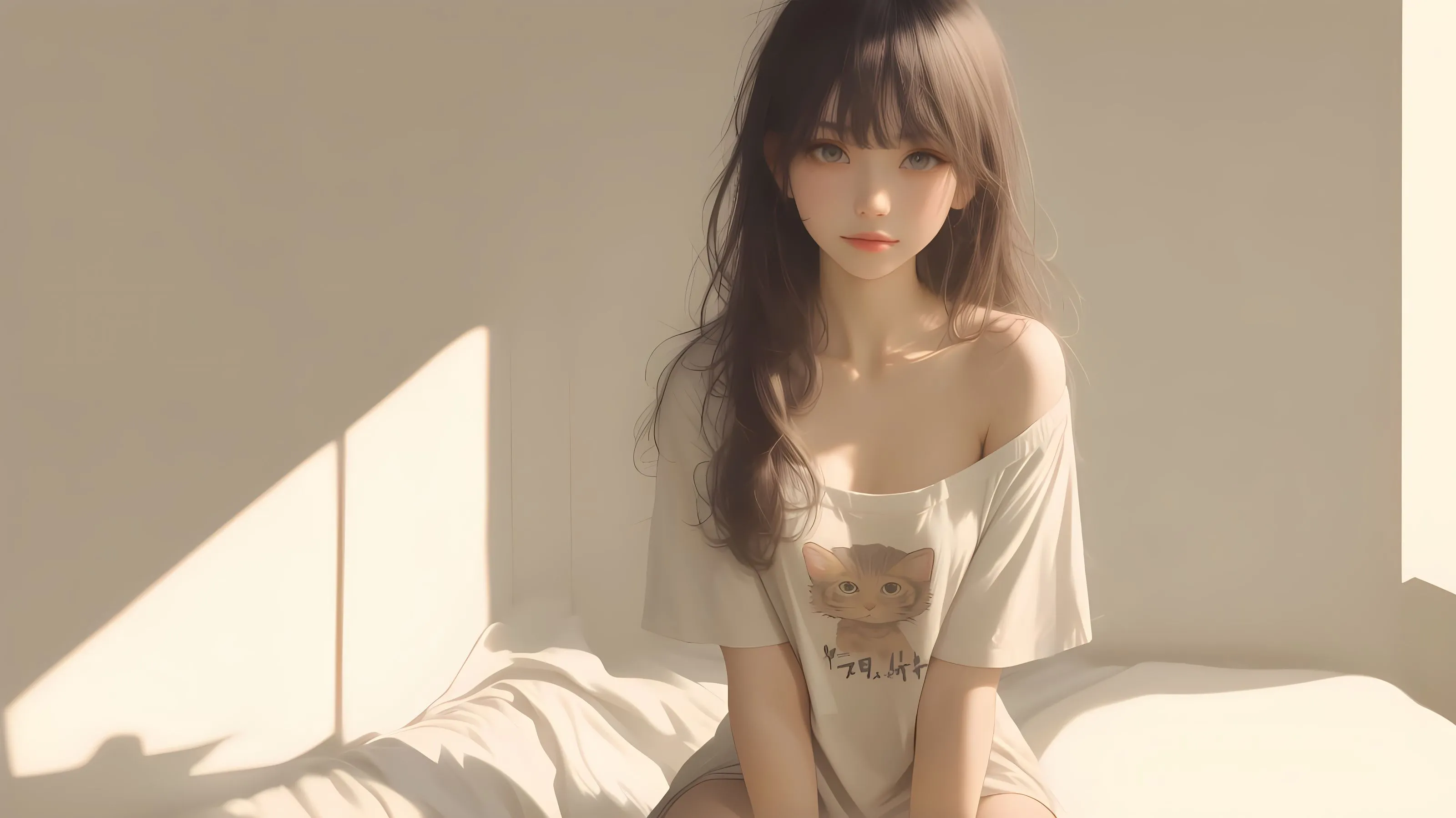 动漫 动漫少女 长发少女 壁纸预览