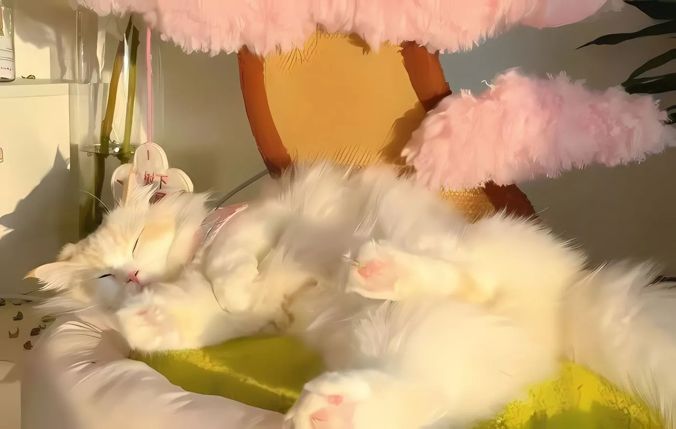 可爱 小动物 猫咪 治愈 氛围感 壁纸预览