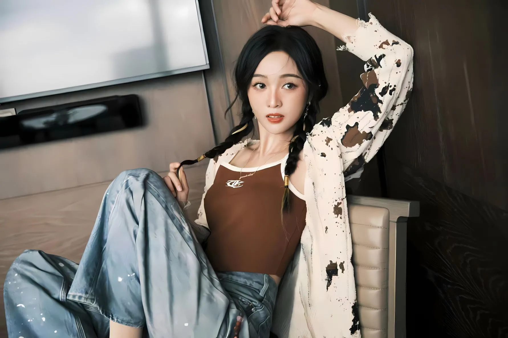美女 明星 吴宣仪 创造101 火箭少女组合 高颜值 壁纸预览
