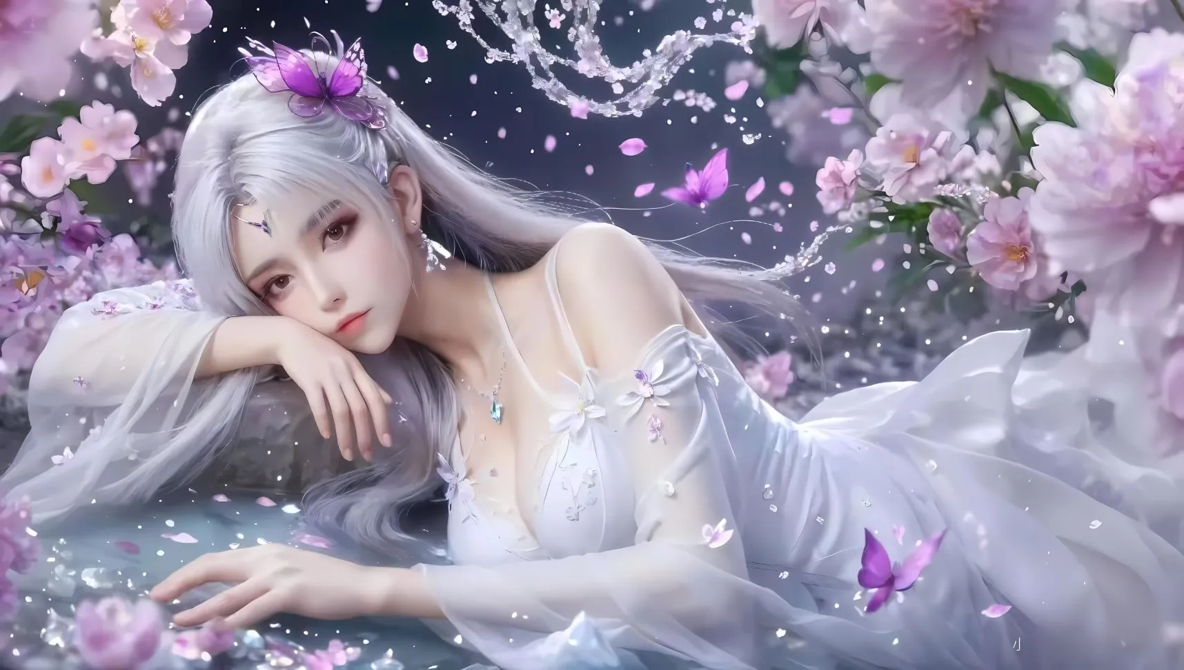 动漫 斗破苍穹 小医仙 ai绘画 壁纸预览