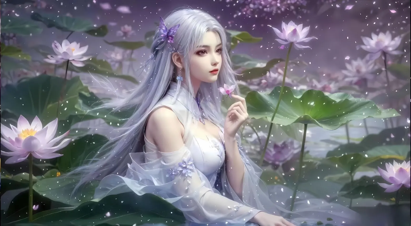 动漫 斗破苍穹 小医仙 ai绘画 壁纸预览