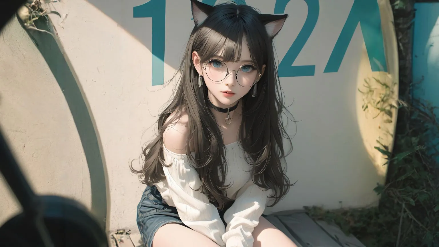 动漫 猫耳少女 壁纸预览