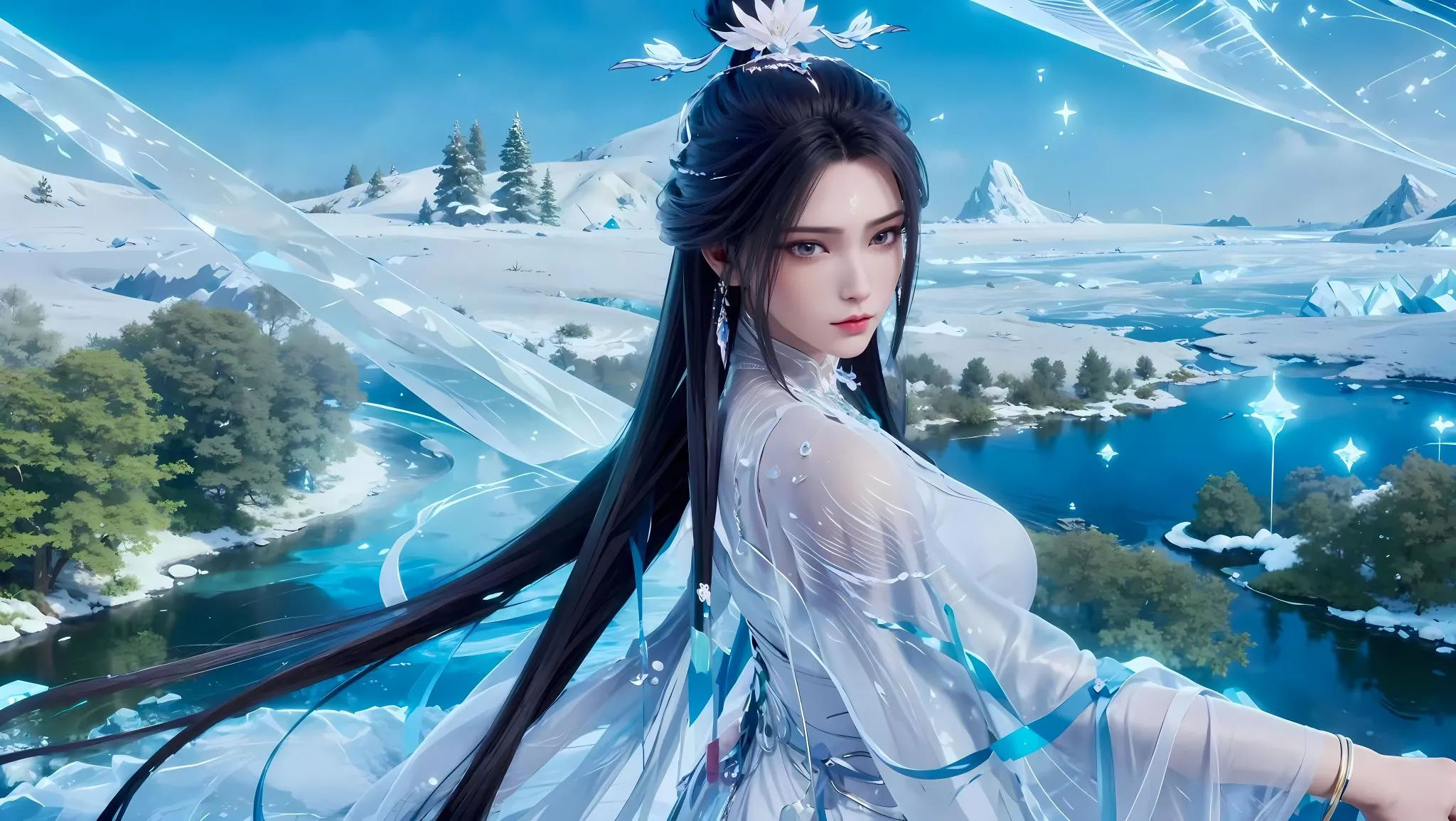 动漫 诛仙 陆雪琪 壁纸预览