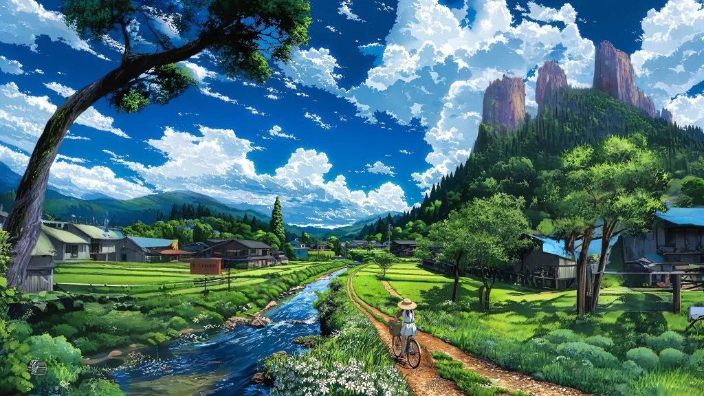 动漫 动漫场景 治愈 小清新 壁纸预览