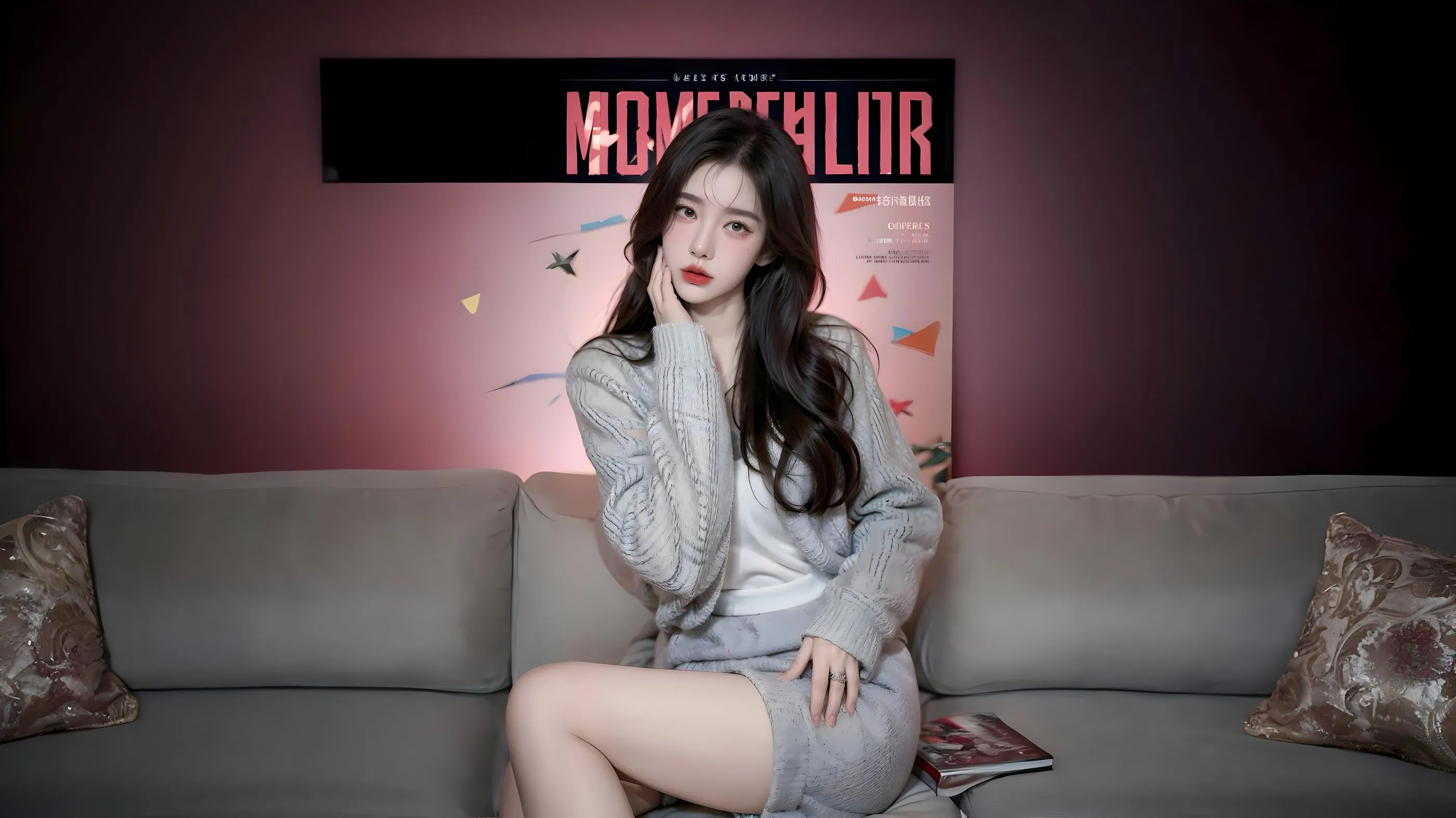 动漫 动漫少女 卷发少女 御姐 气质 壁纸预览