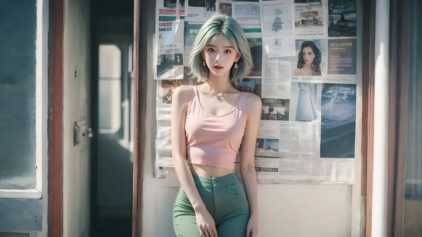 动漫 报纸美女 性感 壁纸预览
