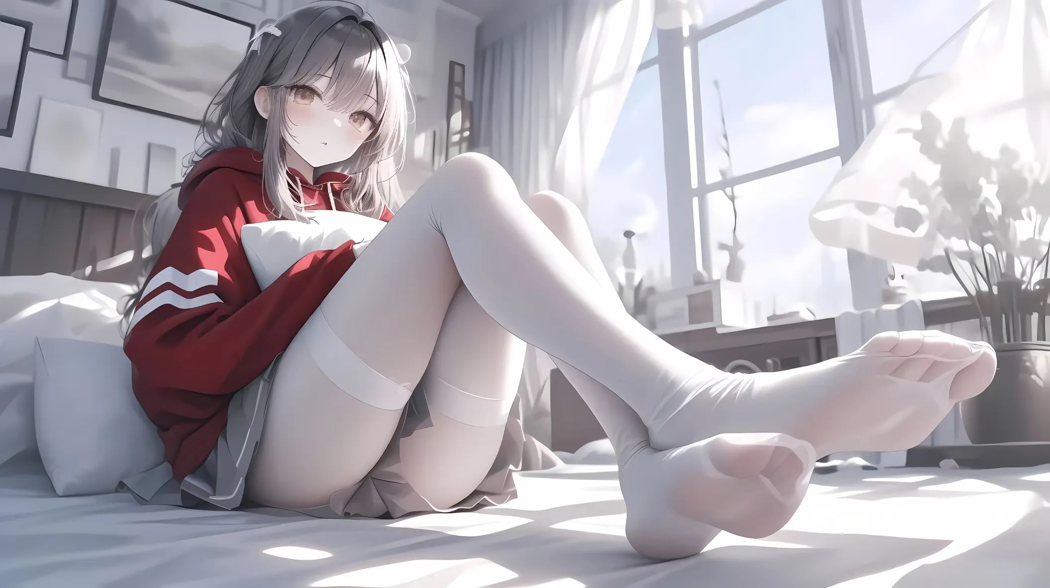 动漫 美女 ai绘画 诱惑 壁纸预览