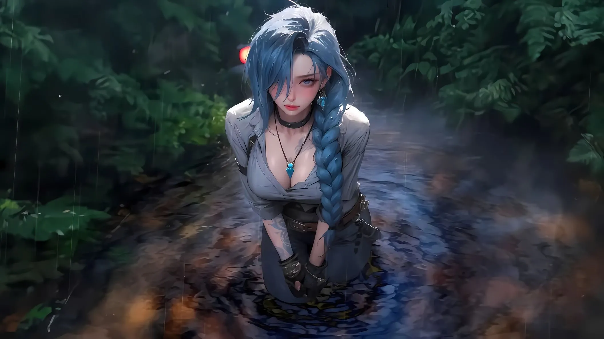 动漫 美女 ai绘画 诱惑 壁纸预览