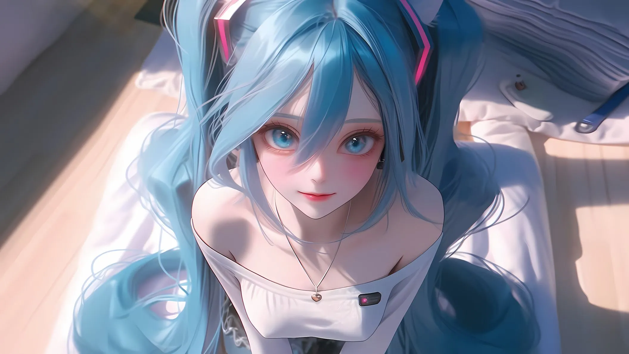 动漫 歌手 初音未来 可爱 壁纸预览