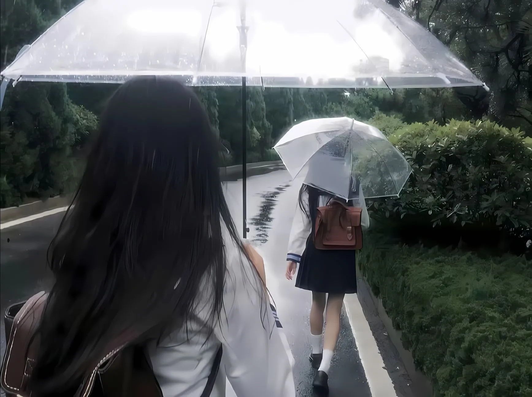 ins风 做自己自由的树 氛围感 奔跑 背影 壁纸预览