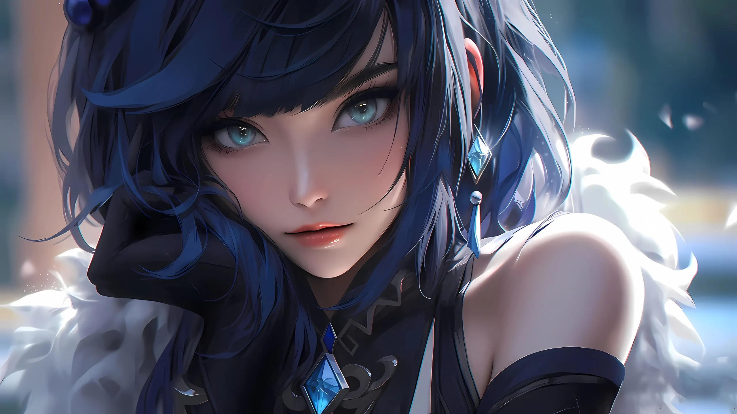 动漫 美女 ai绘画 二次元 壁纸预览