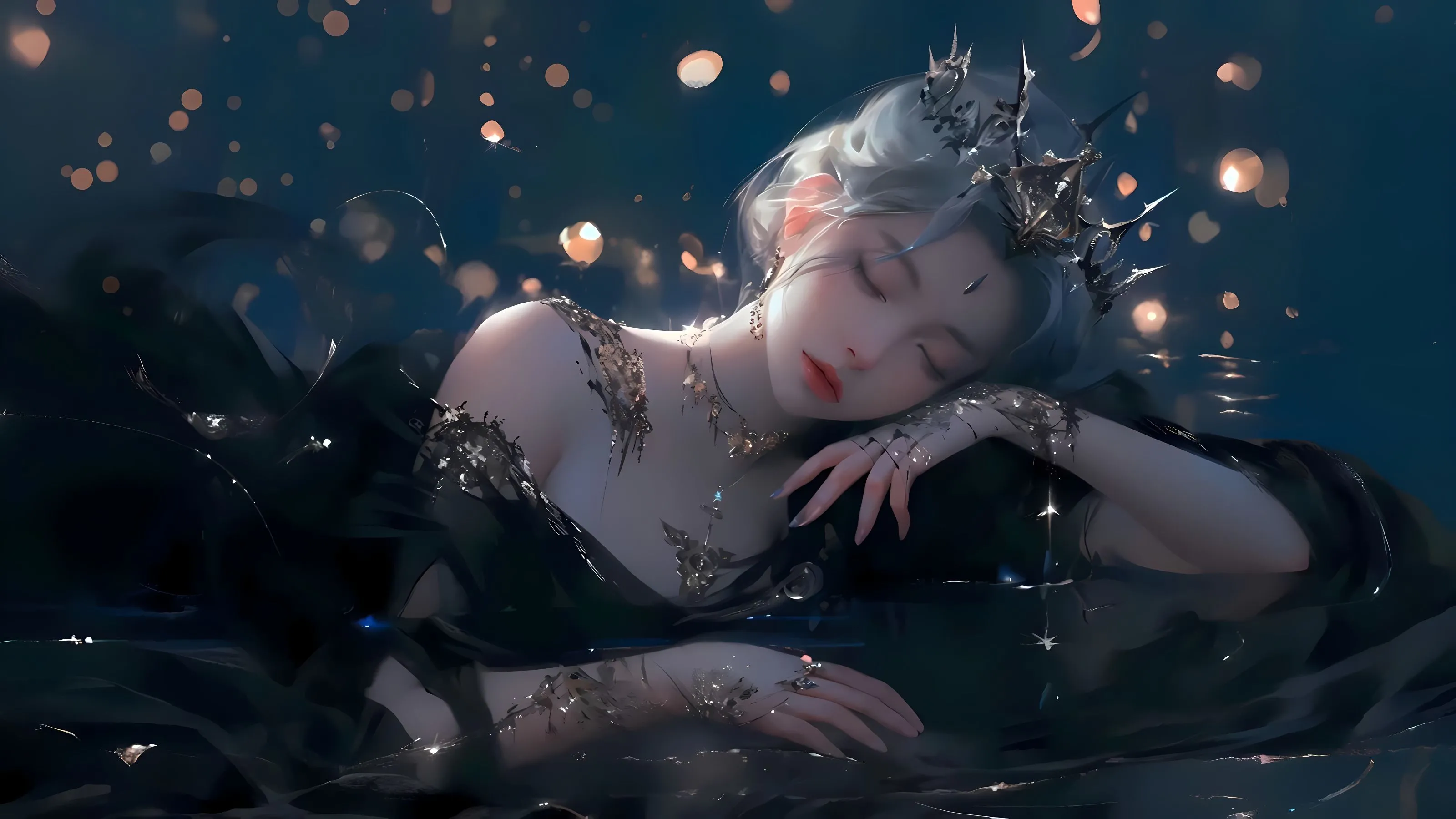 动漫 动漫少女 高贵 优雅 绝美 公主 壁纸预览