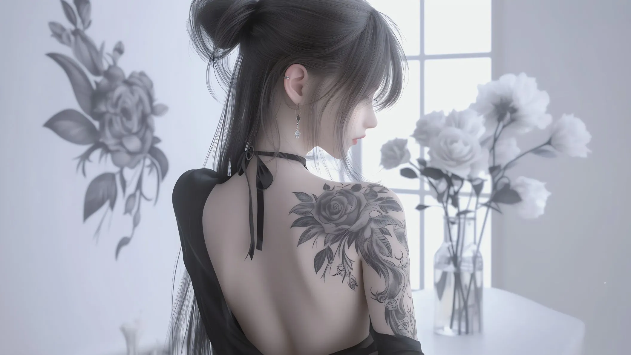 动漫 美女 AI 唯美 壁纸预览