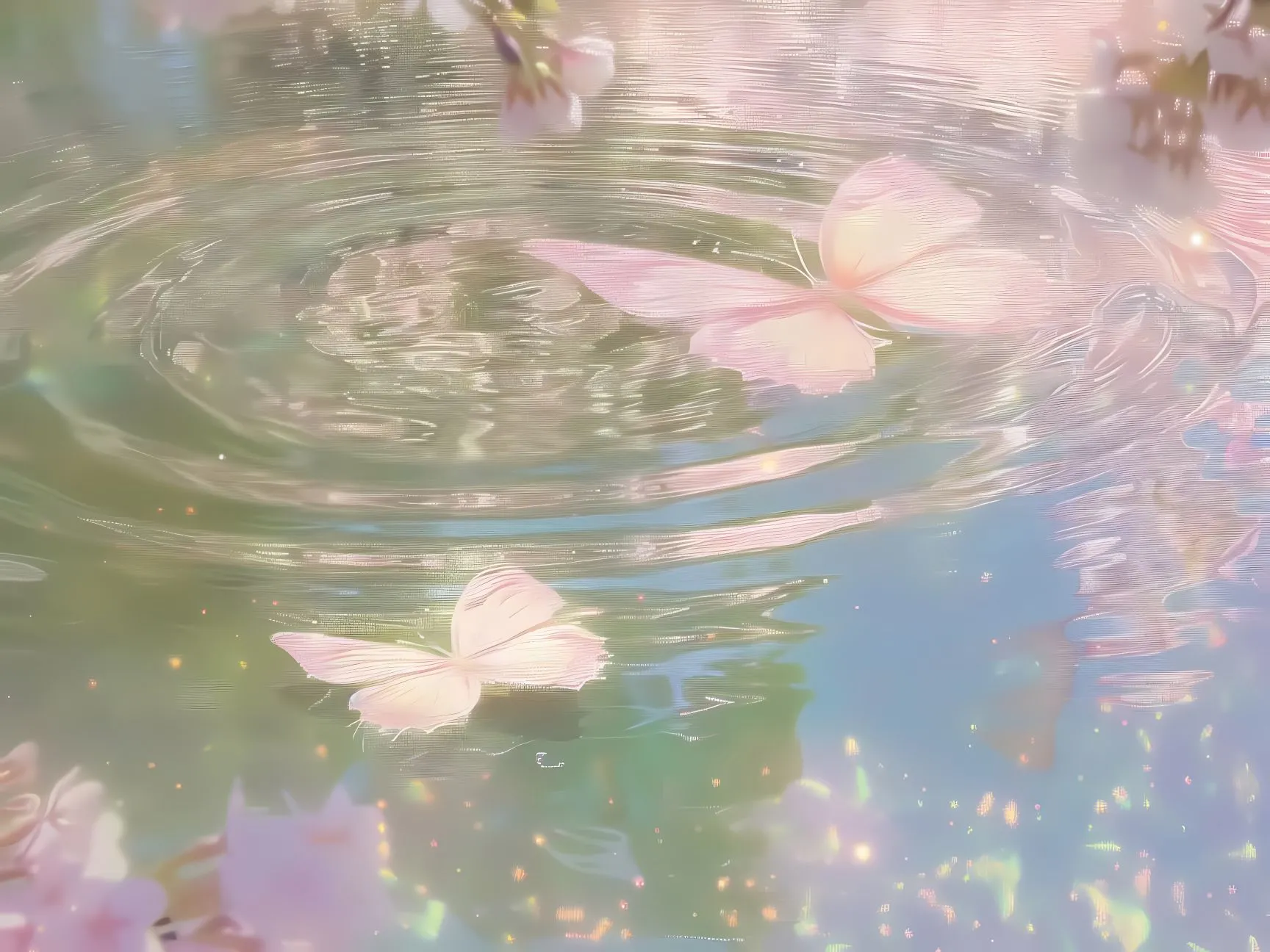 风景 梦幻 蝴蝶 绝美 壁纸预览