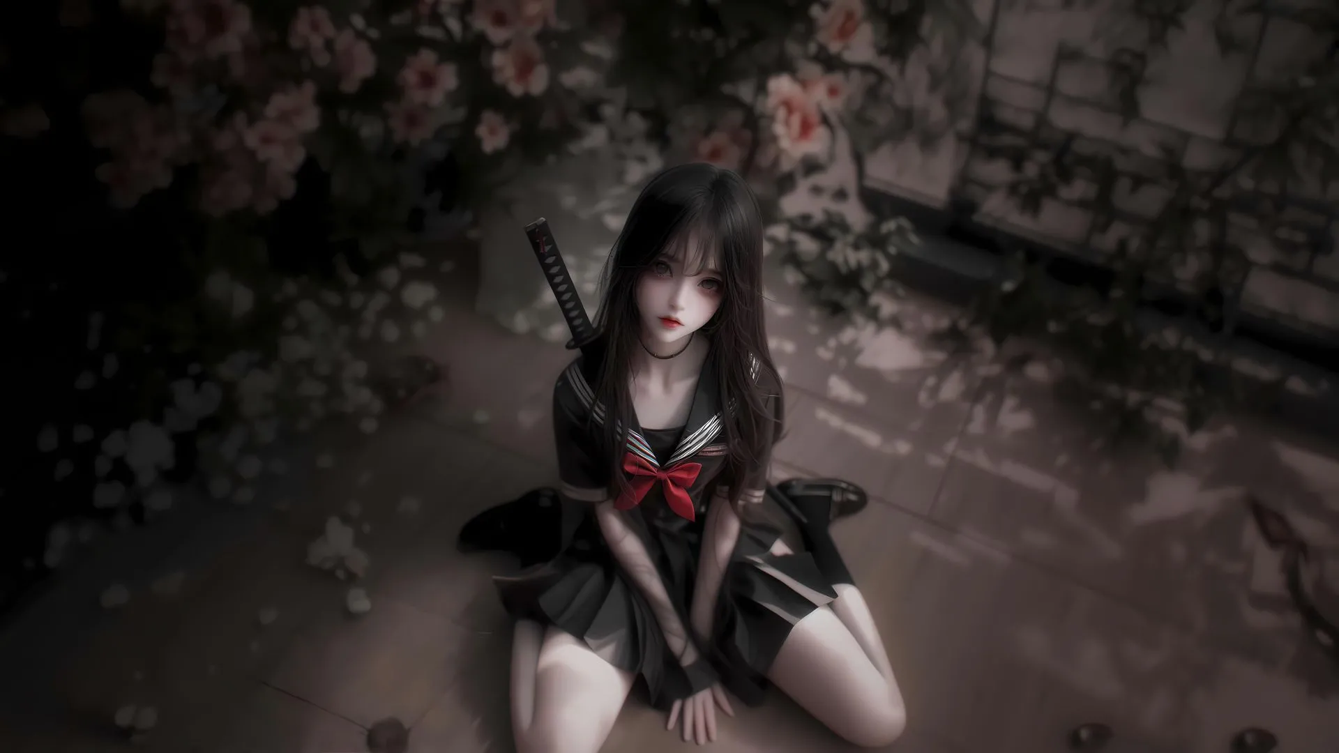 动漫 美女 元气少女 壁纸预览