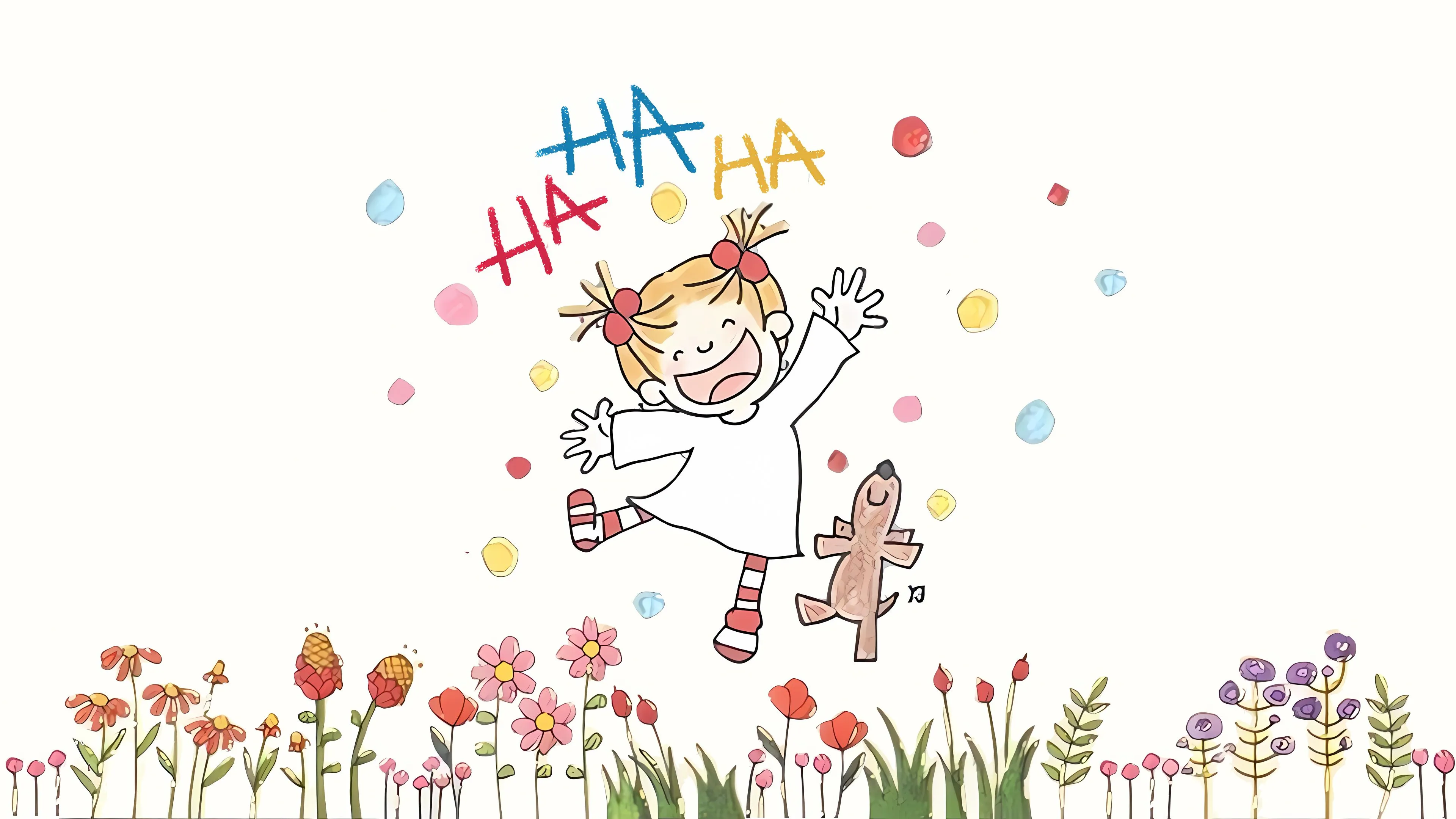 插画 可爱 童真 卡通 壁纸预览