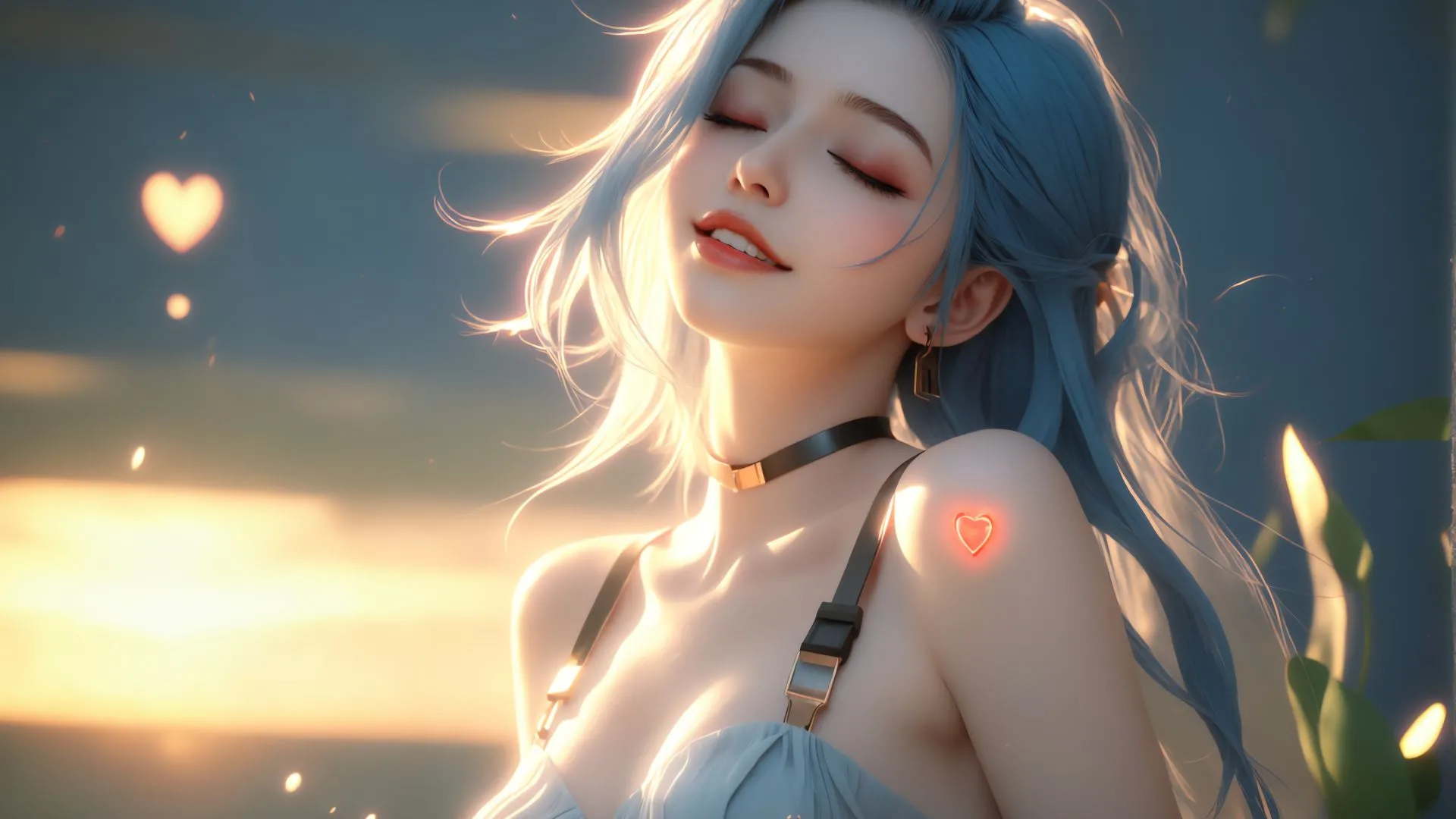 动漫 美女 甜美 金克丝 壁纸预览