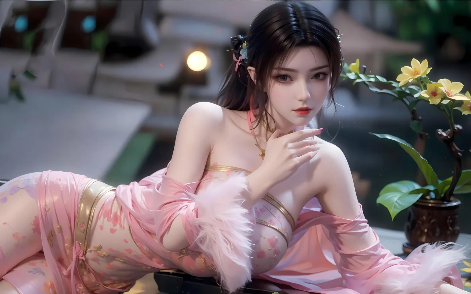 动漫 美女 唯美 古风美人 壁纸预览