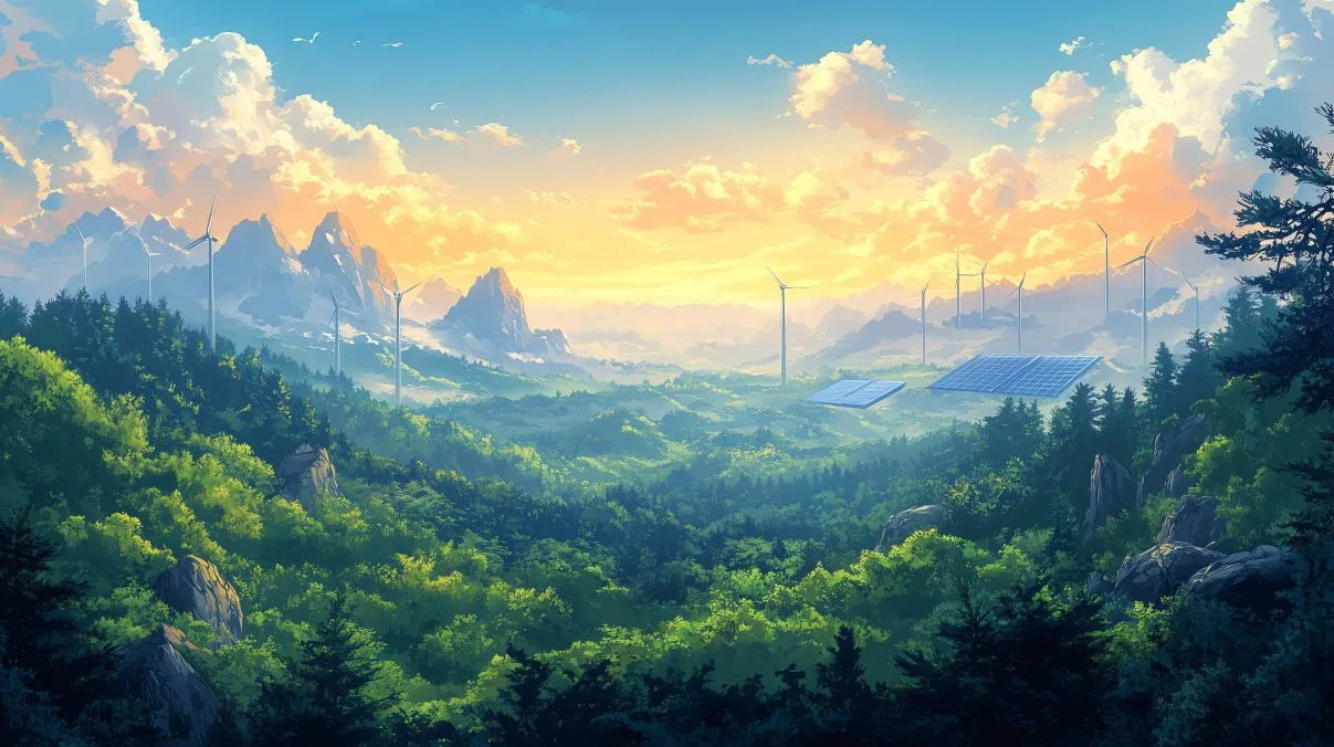 风景 超好看的风景 树林 壁纸预览