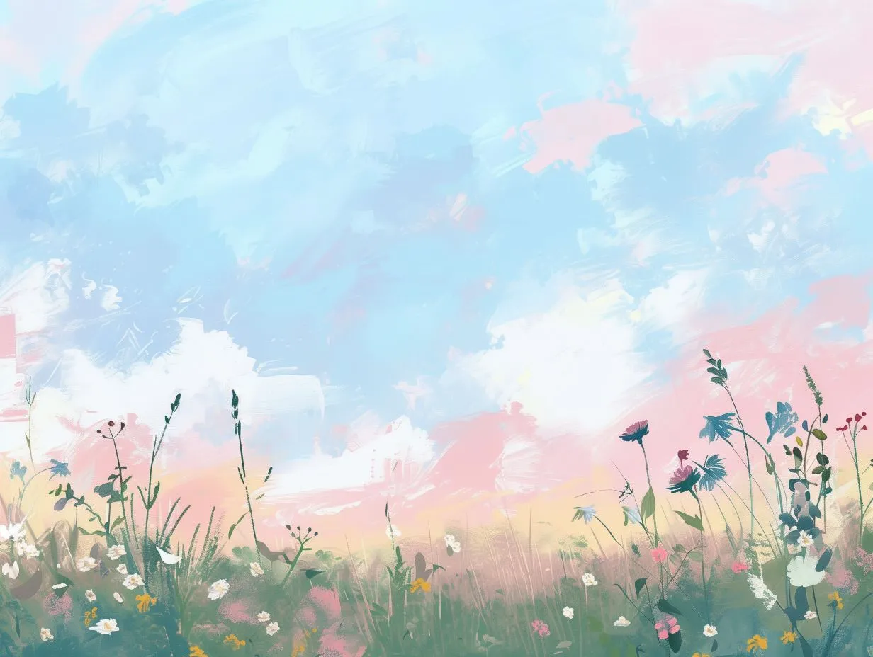 插画 花花 梦幻 绝美 壁纸预览