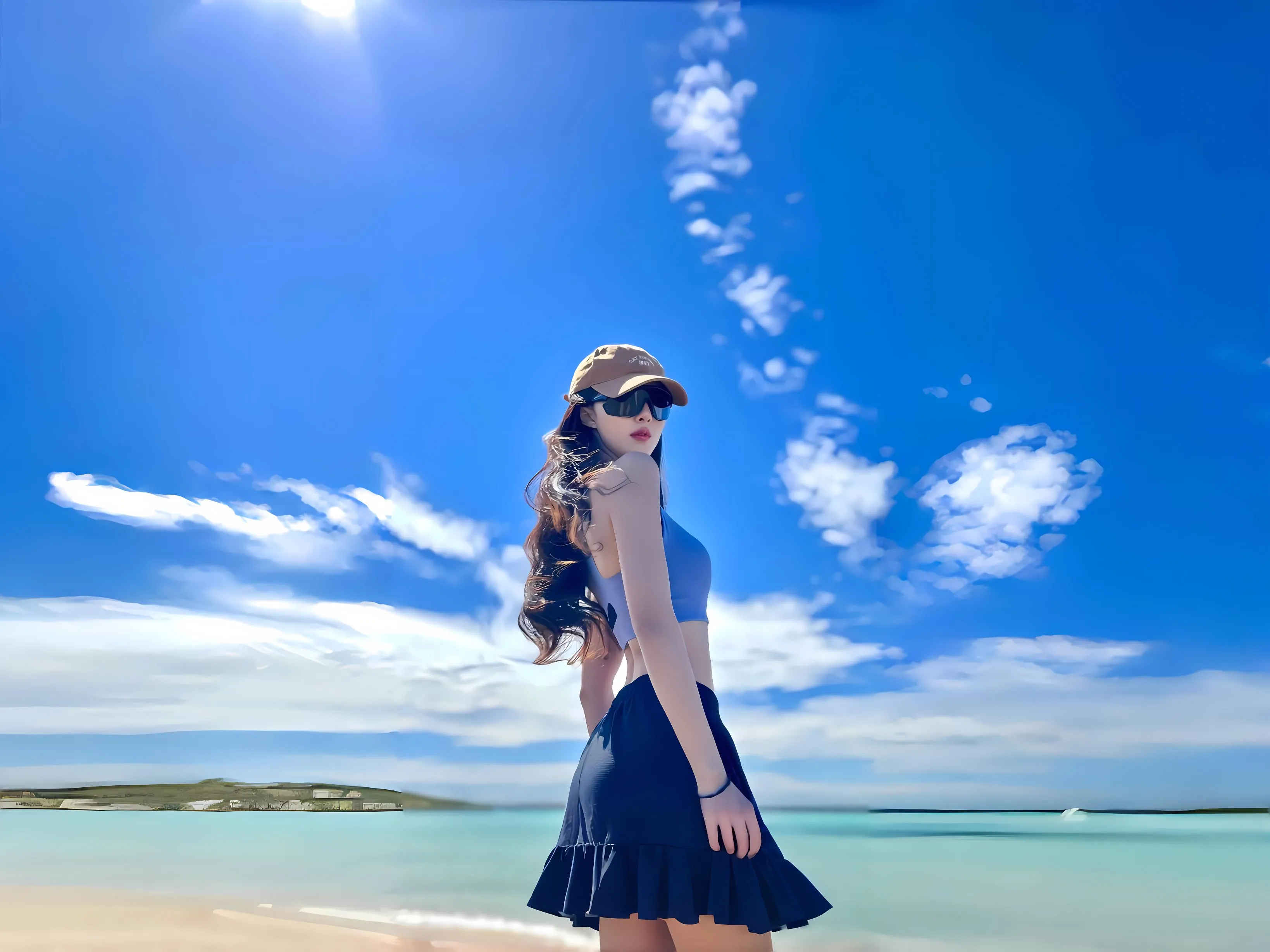 美女 唯美 氛围感写真 壁纸预览