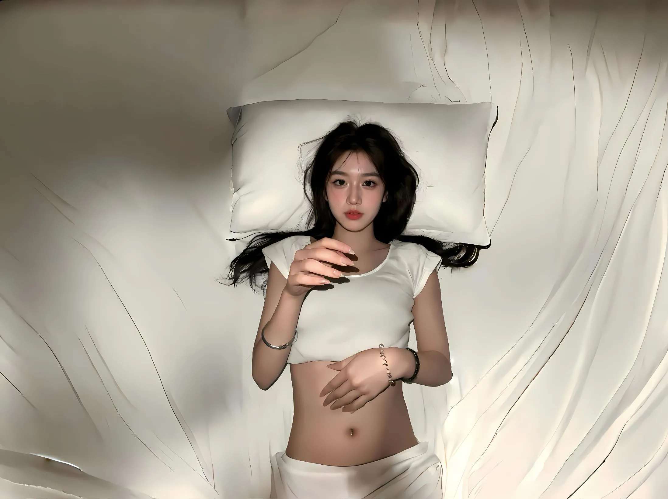 美女 高颜值 性感 氛围感写真 壁纸预览