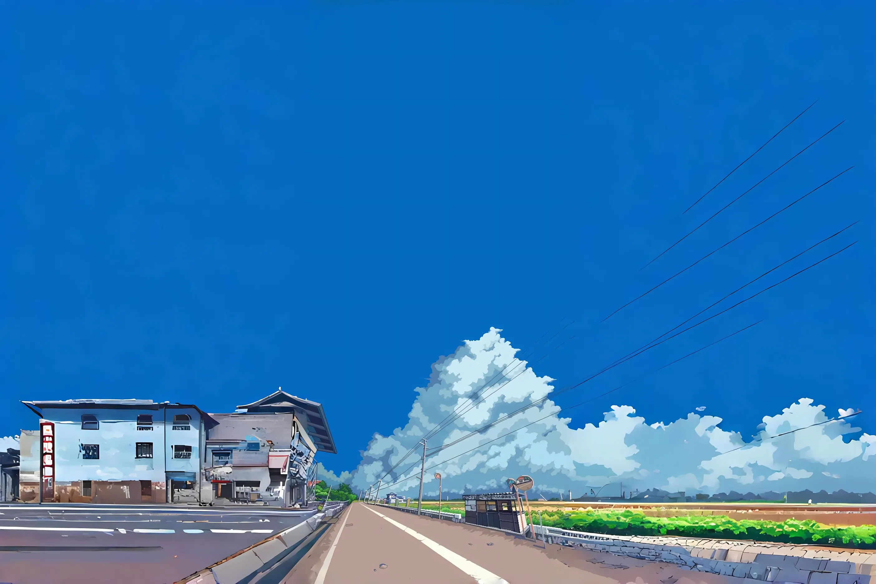 动漫 治愈 小清新 唯美 动漫场景 壁纸预览