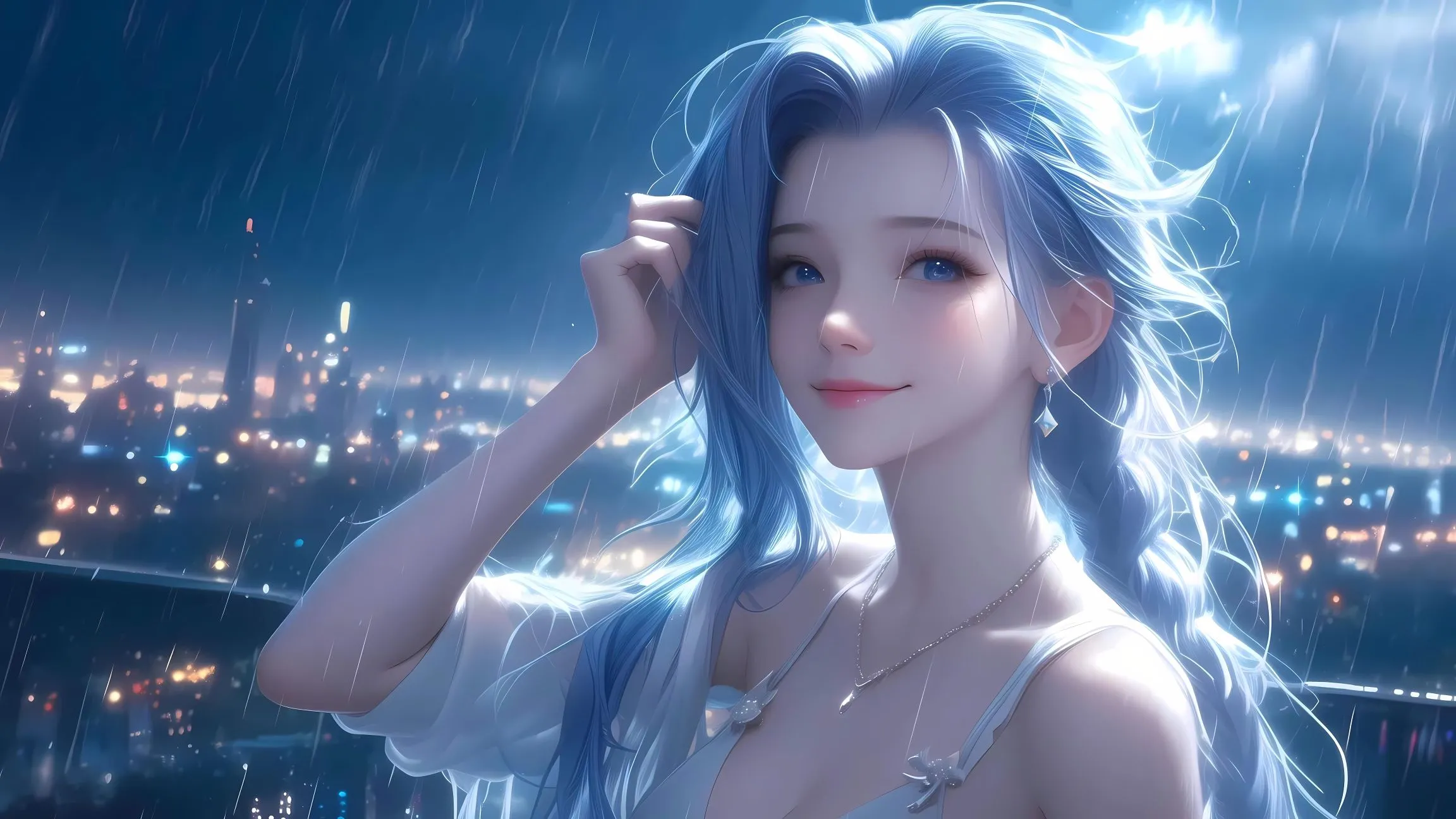 动漫 美女 唯美 氛围 壁纸预览