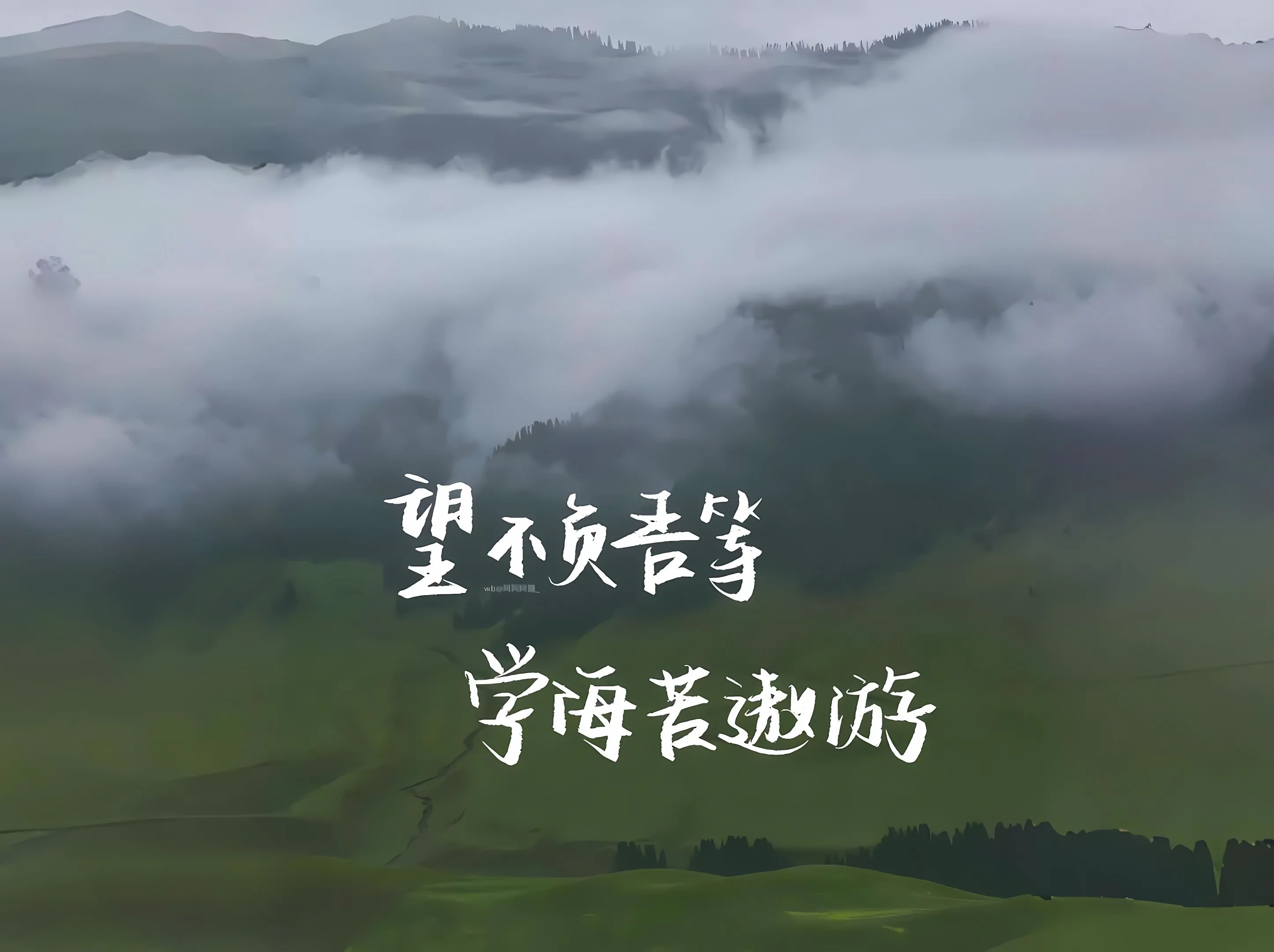 励志 文字 学习 上岸 壁纸预览