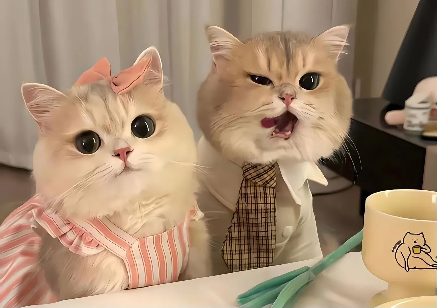 可爱 猫猫 治愈 壁纸预览