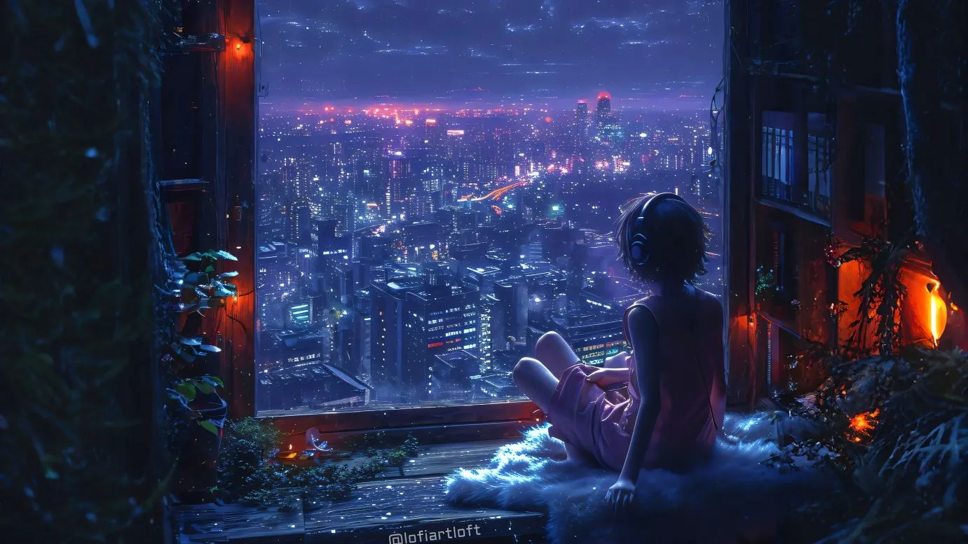 动漫 城市女孩 动漫少女 壁纸预览