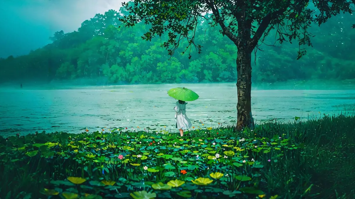 风景 ins风 绿色 小清新 治愈 壁纸预览