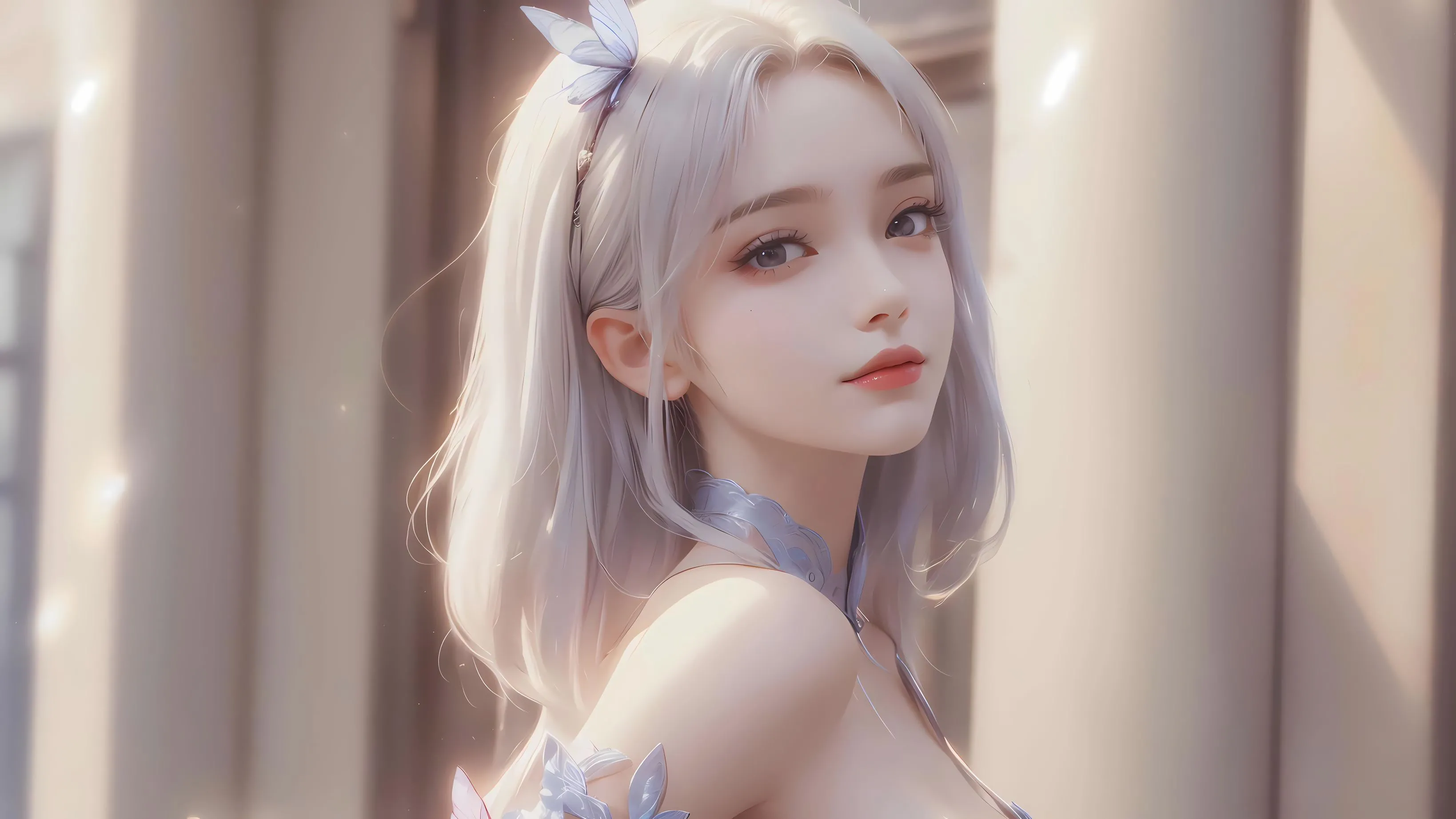动漫 斗破苍穹 小医仙 ai绘画 壁纸预览