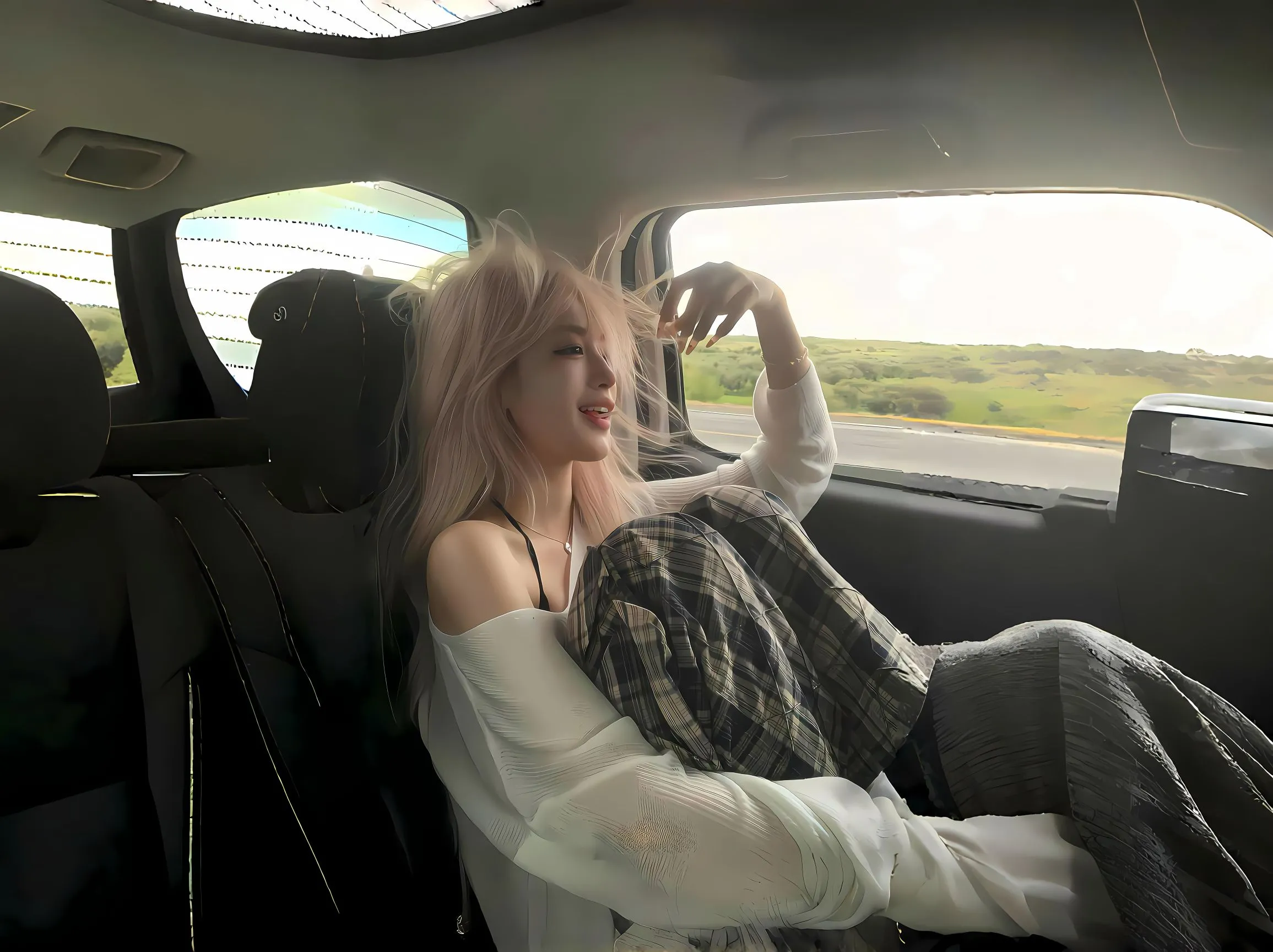 美女 唯美 氛围感 壁纸预览