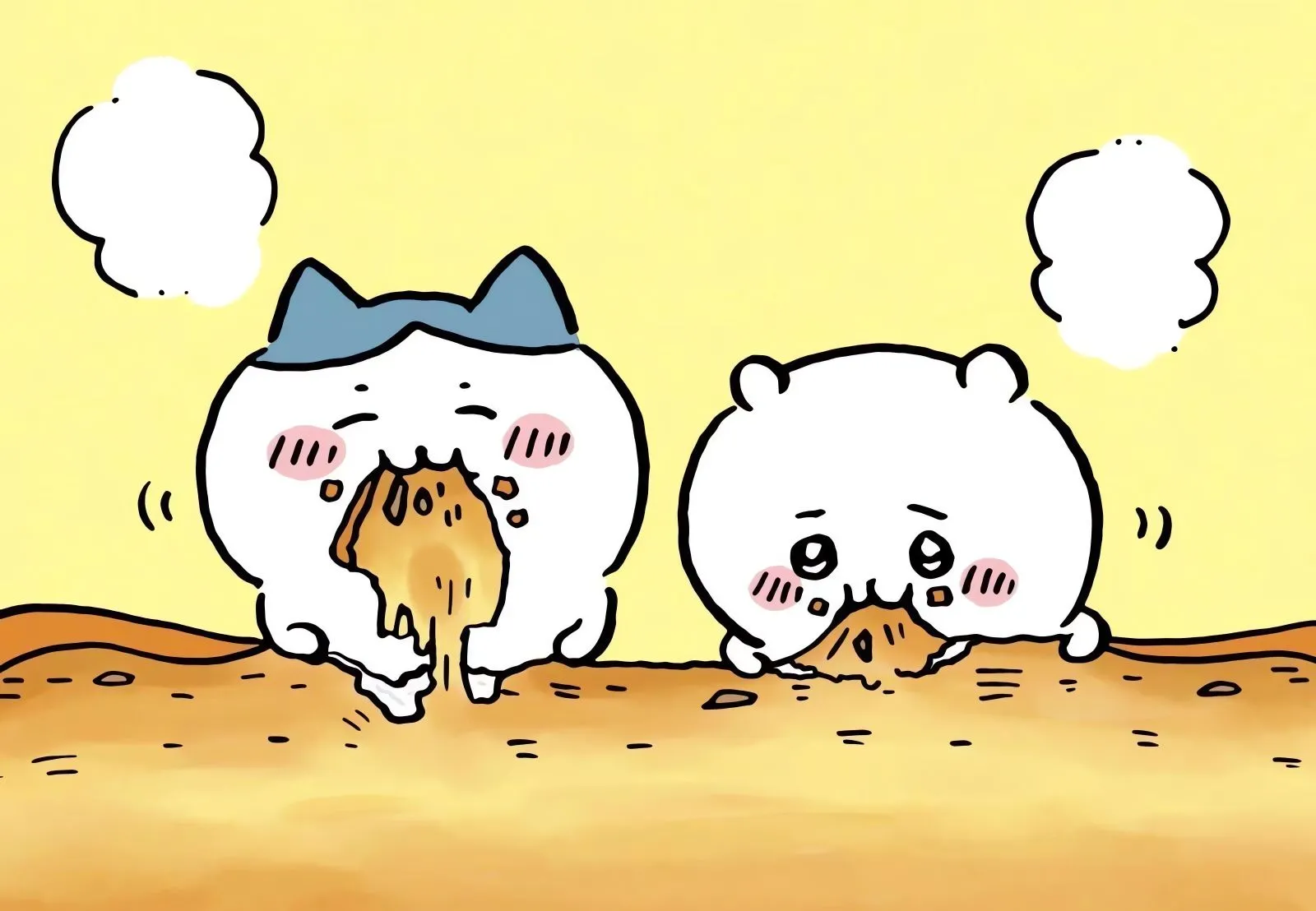 卡通 可爱 chiikawa 壁纸预览