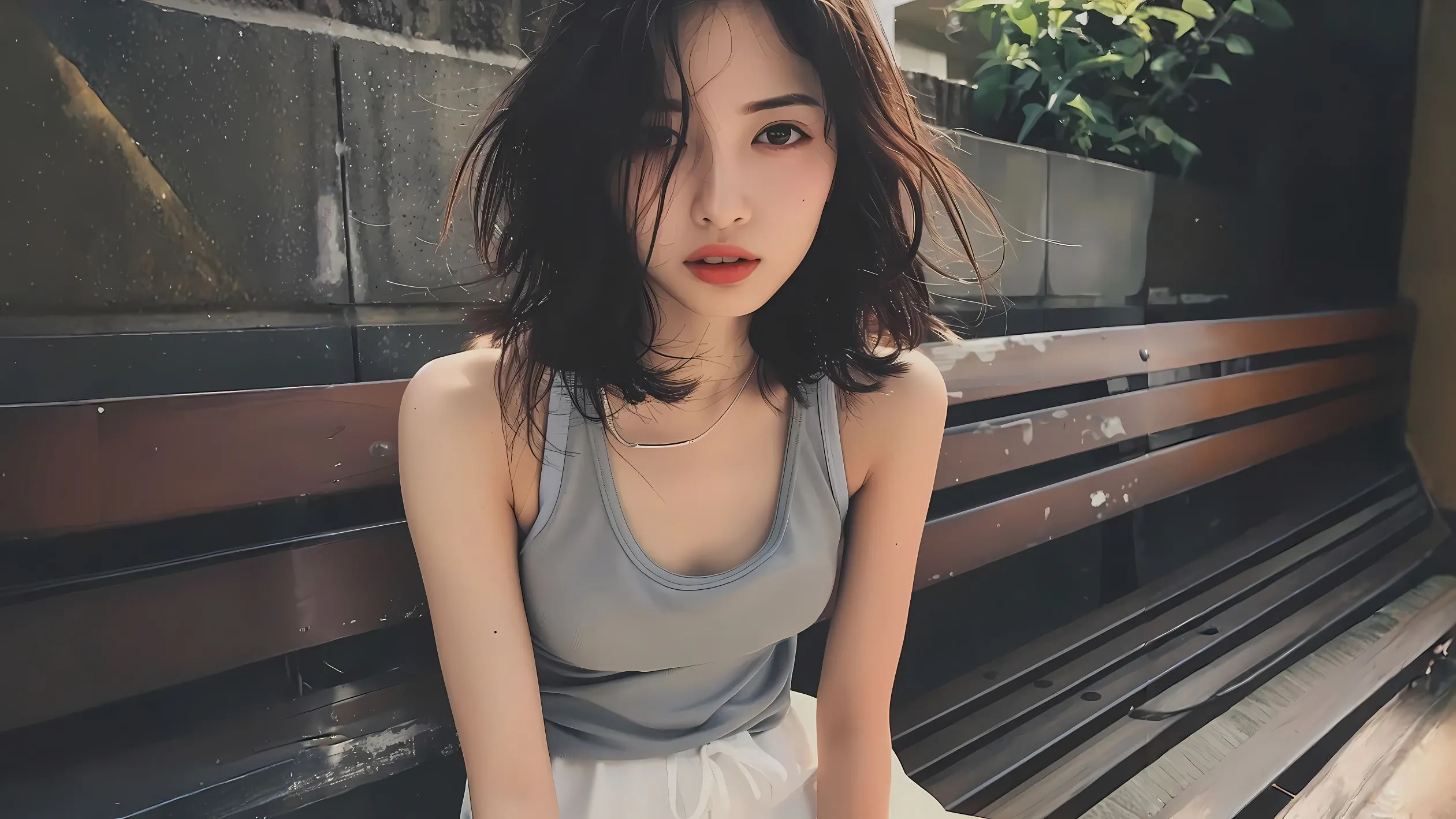 美女 唯美 氛围 壁纸预览