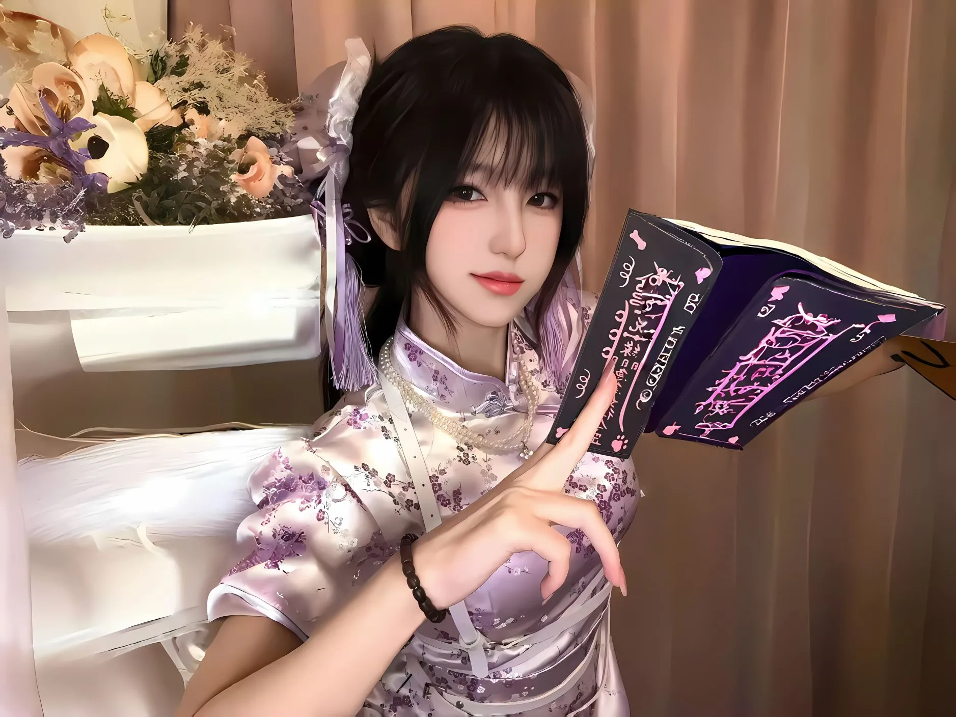 美女 唯美 氛围感 壁纸预览