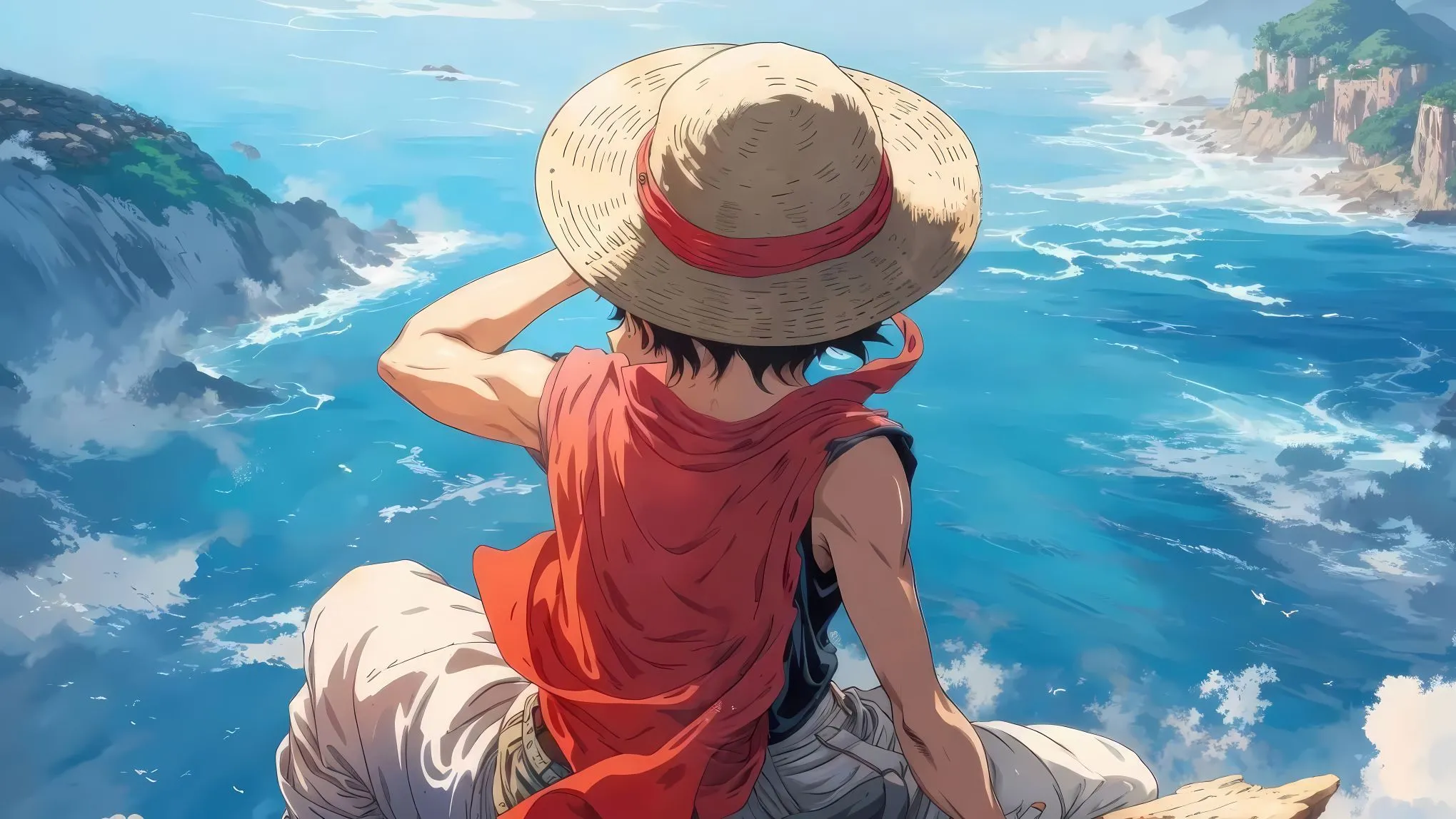 动漫 海贼王 路飞 治愈 壁纸预览