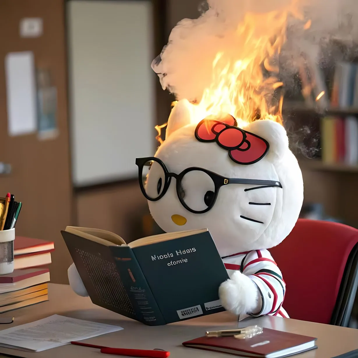 可爱 helloKitty 考试周 壁纸预览