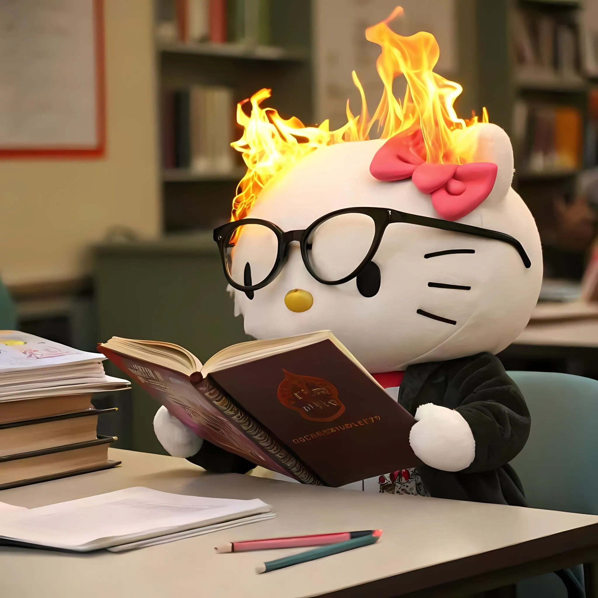 可爱 helloKitty 考试周 壁纸预览
