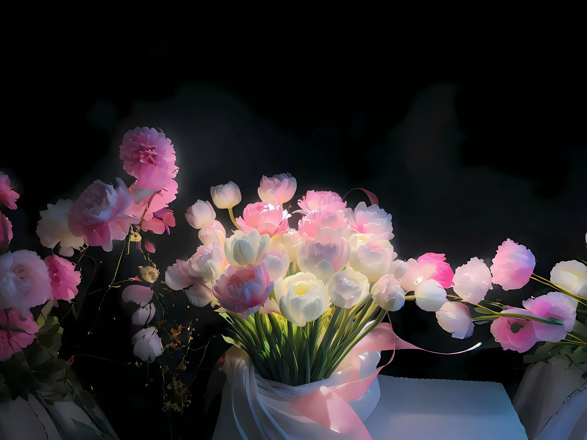 ins风 浪漫 鲜花 壁纸预览