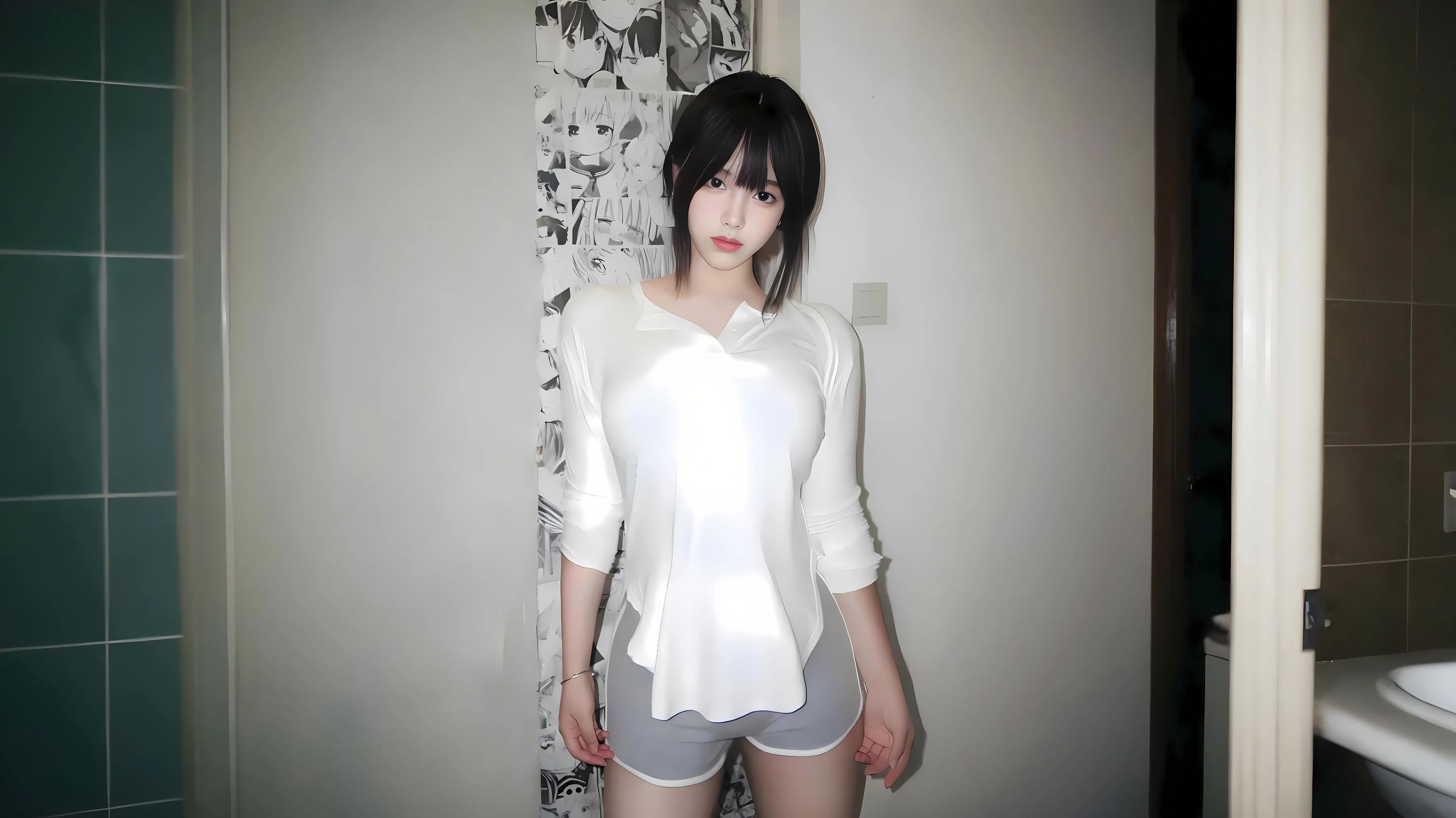 美女 高颜值 性感 氛围感写真 壁纸预览