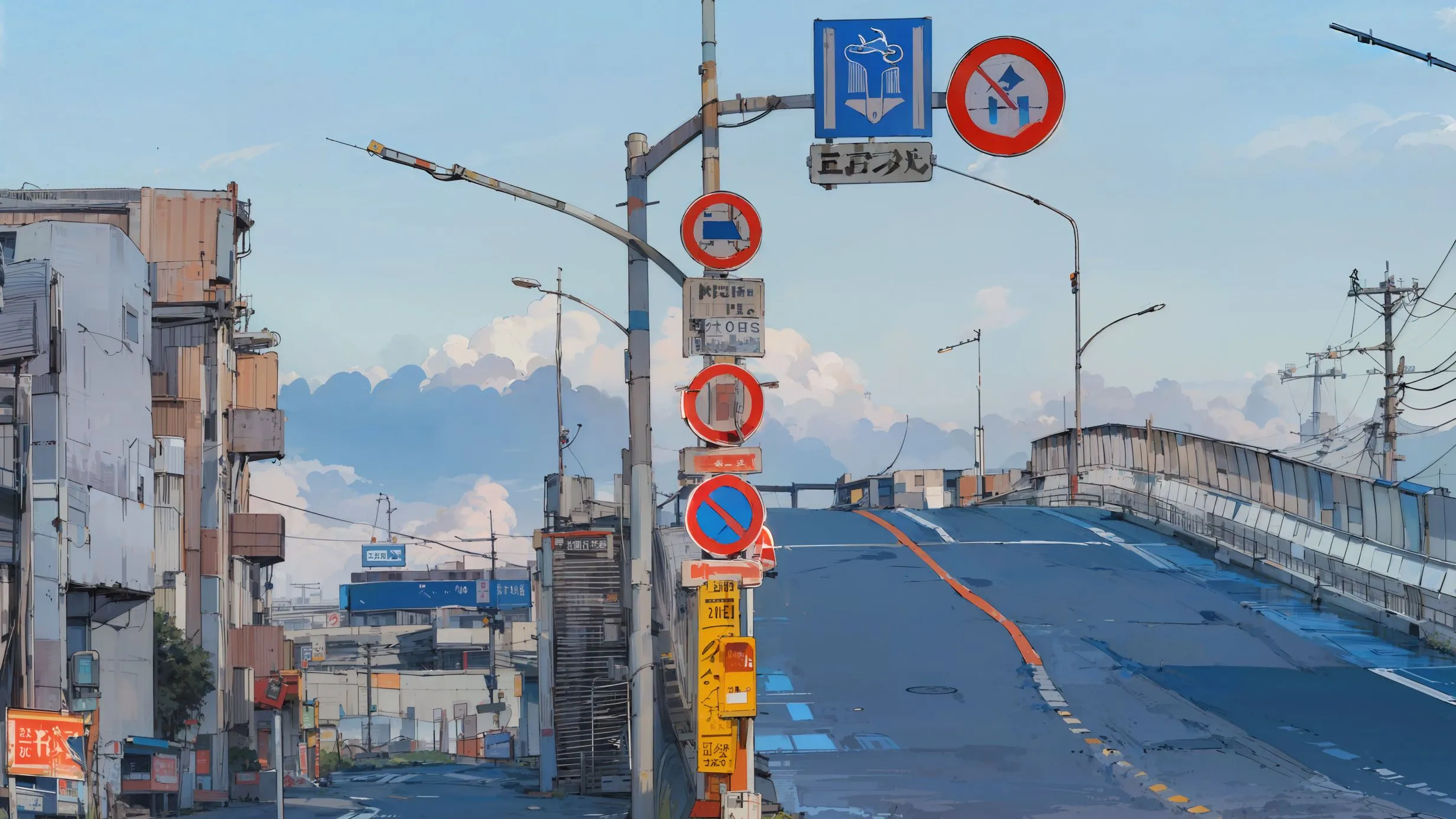风景 氛围感 街巷 壁纸预览
