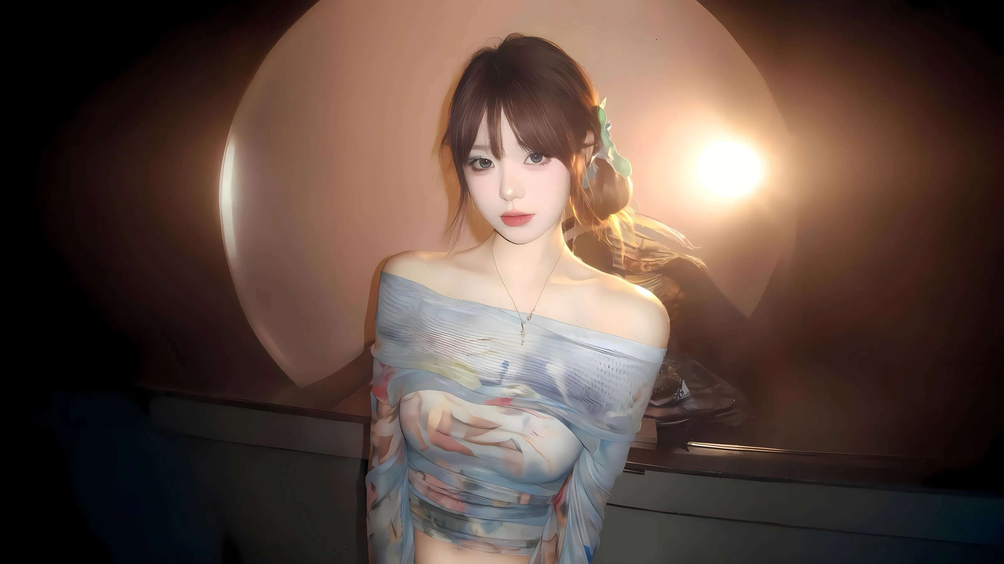 美女 高颜值 性感 清纯少女 氛围感写真 壁纸预览