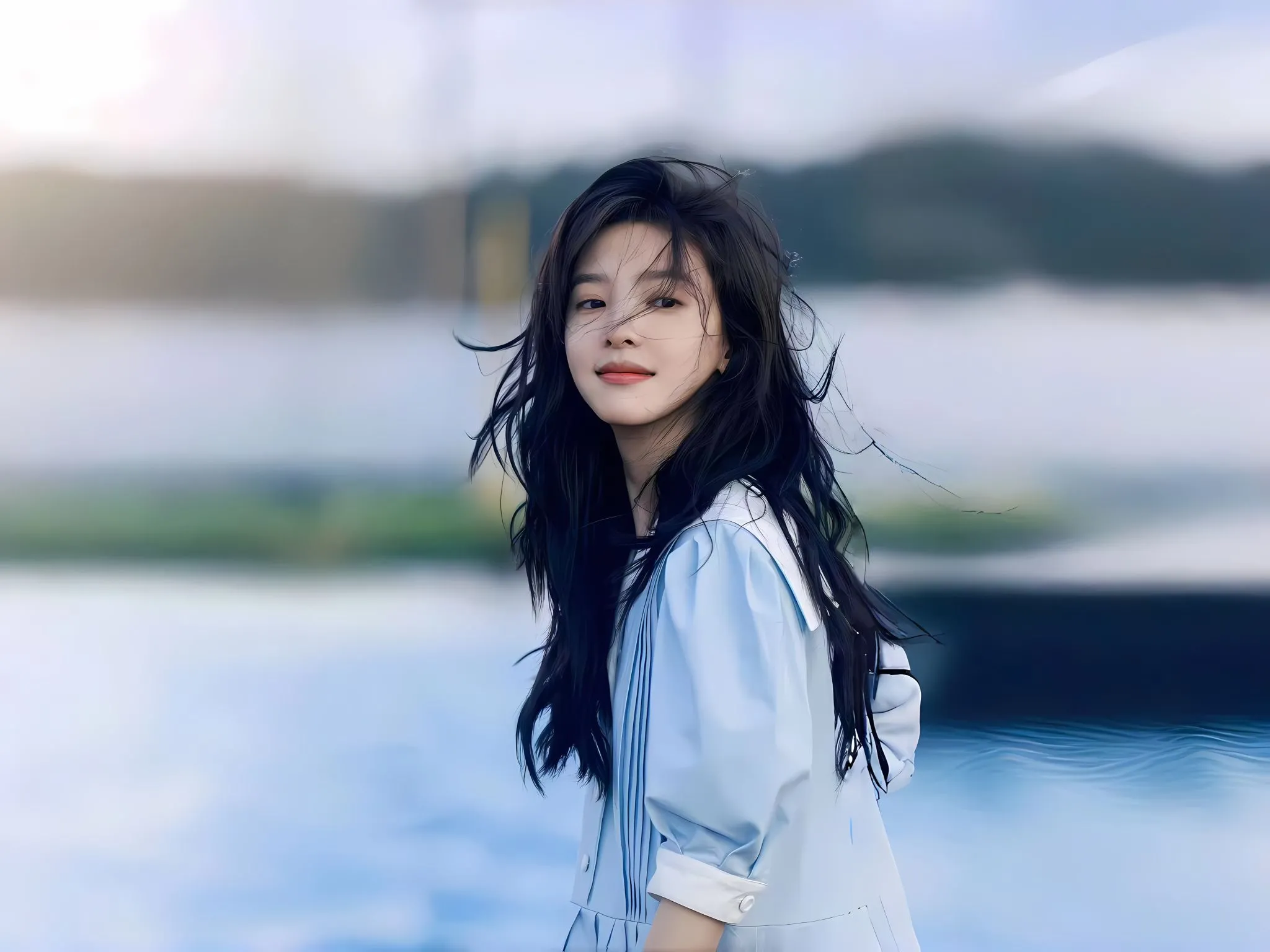 美女 唯美 章若楠 壁纸预览