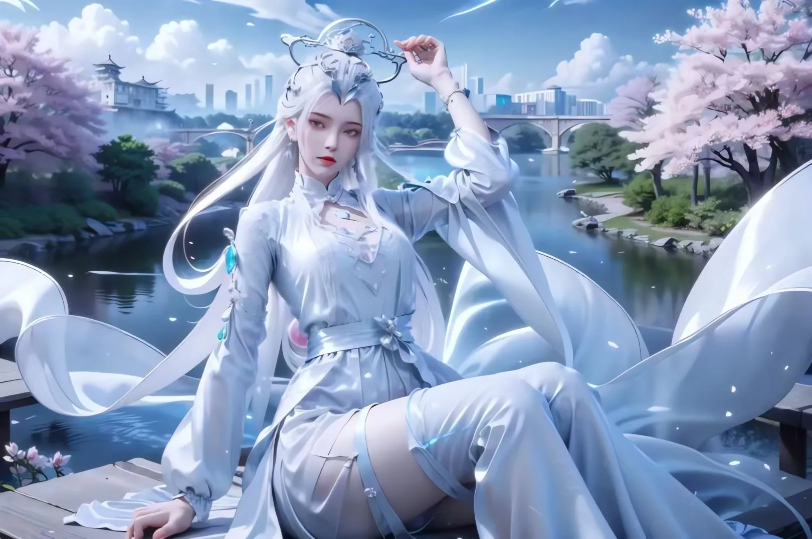 动漫 美女 唯美 剑来 剑来剑灵 壁纸预览