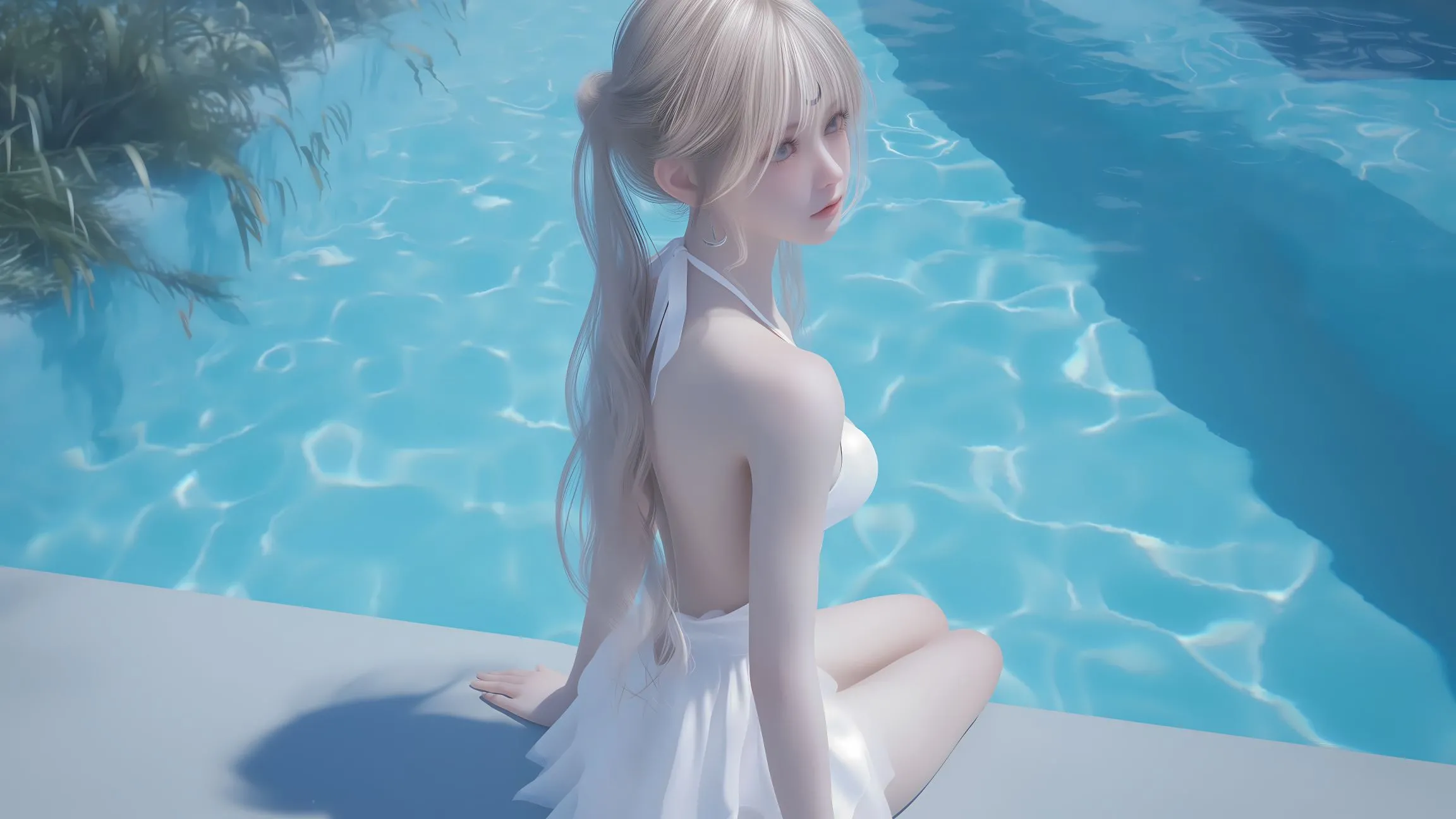 动漫 美女 二次元 元气少女 壁纸预览