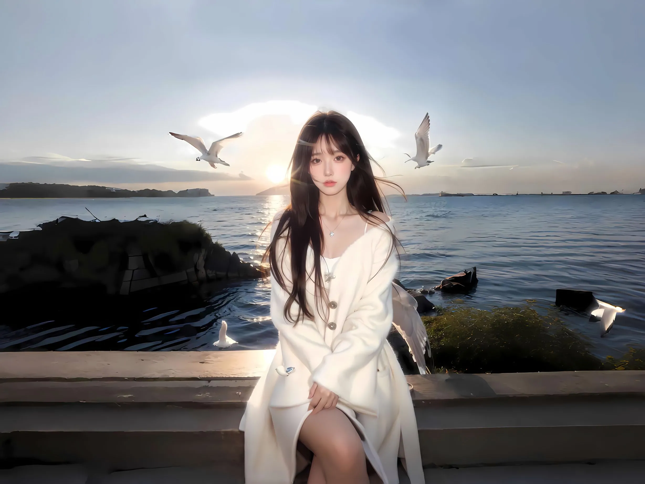 美女 氛围感写真 清纯少女 高颜值 性感 壁纸预览
