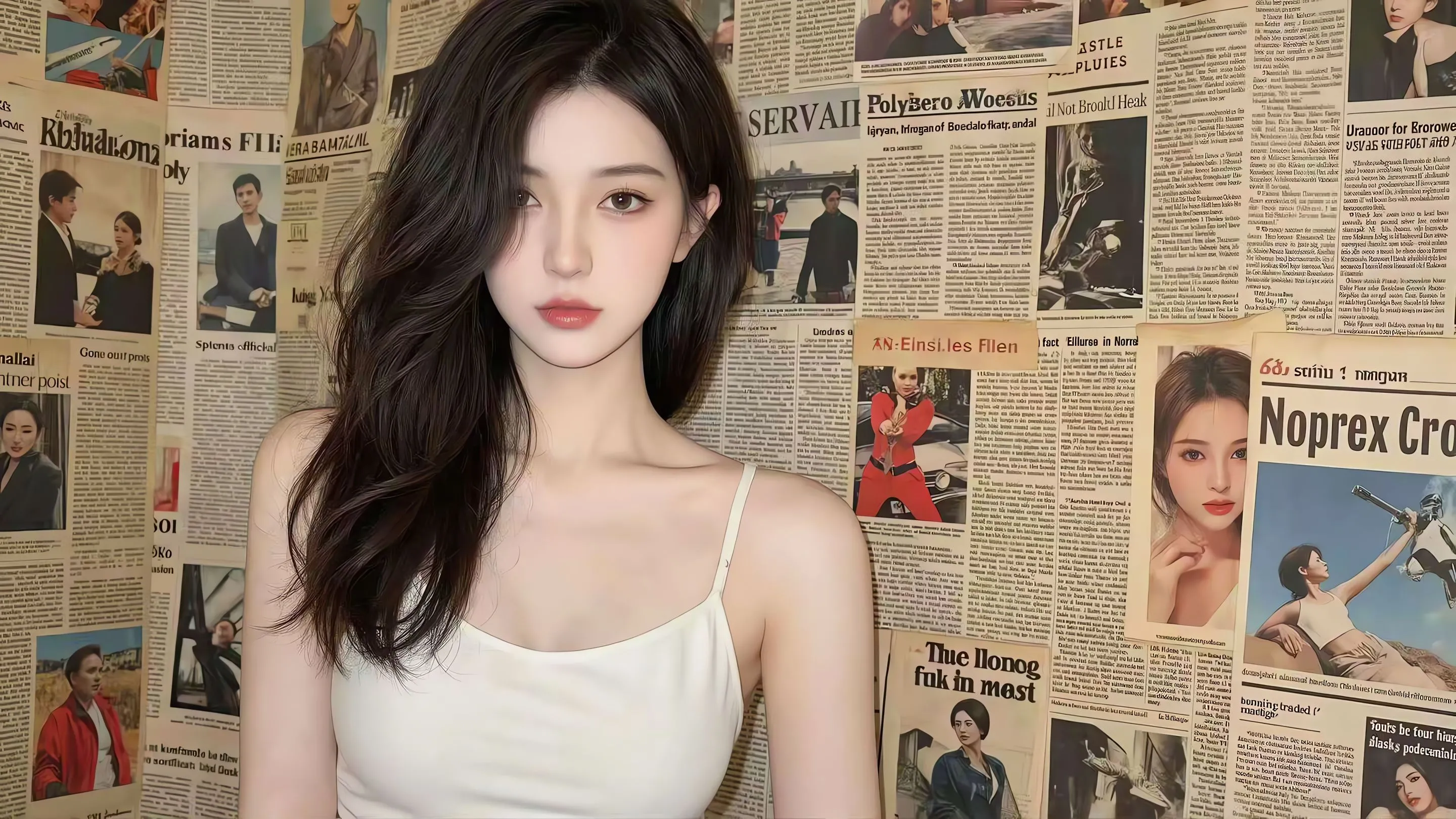 美女 高颜值 氛围感写真 壁纸预览