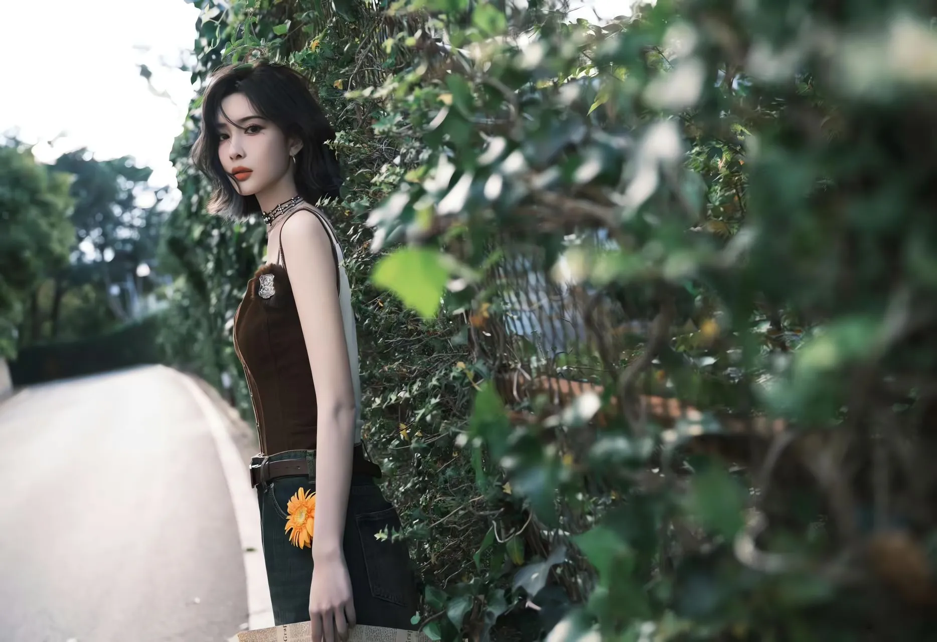 明星 女明星 孟子义 氛围感 壁纸预览